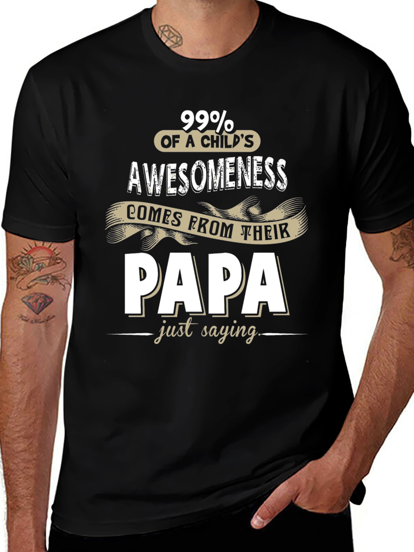 Variant 12 of Papa's Awesomeness T-Shirt