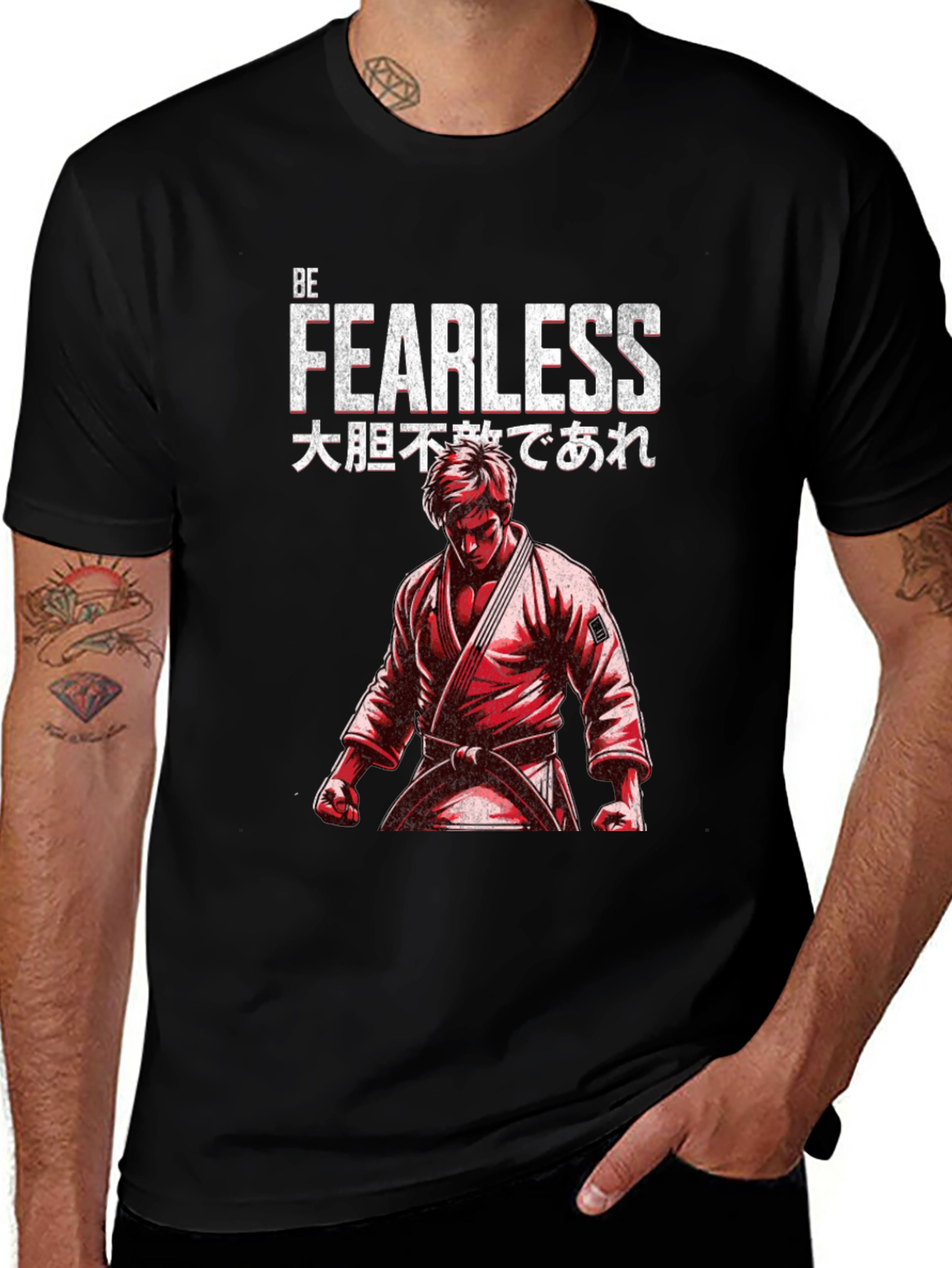 Variant 24 of Be Fearless Graphic Tee
