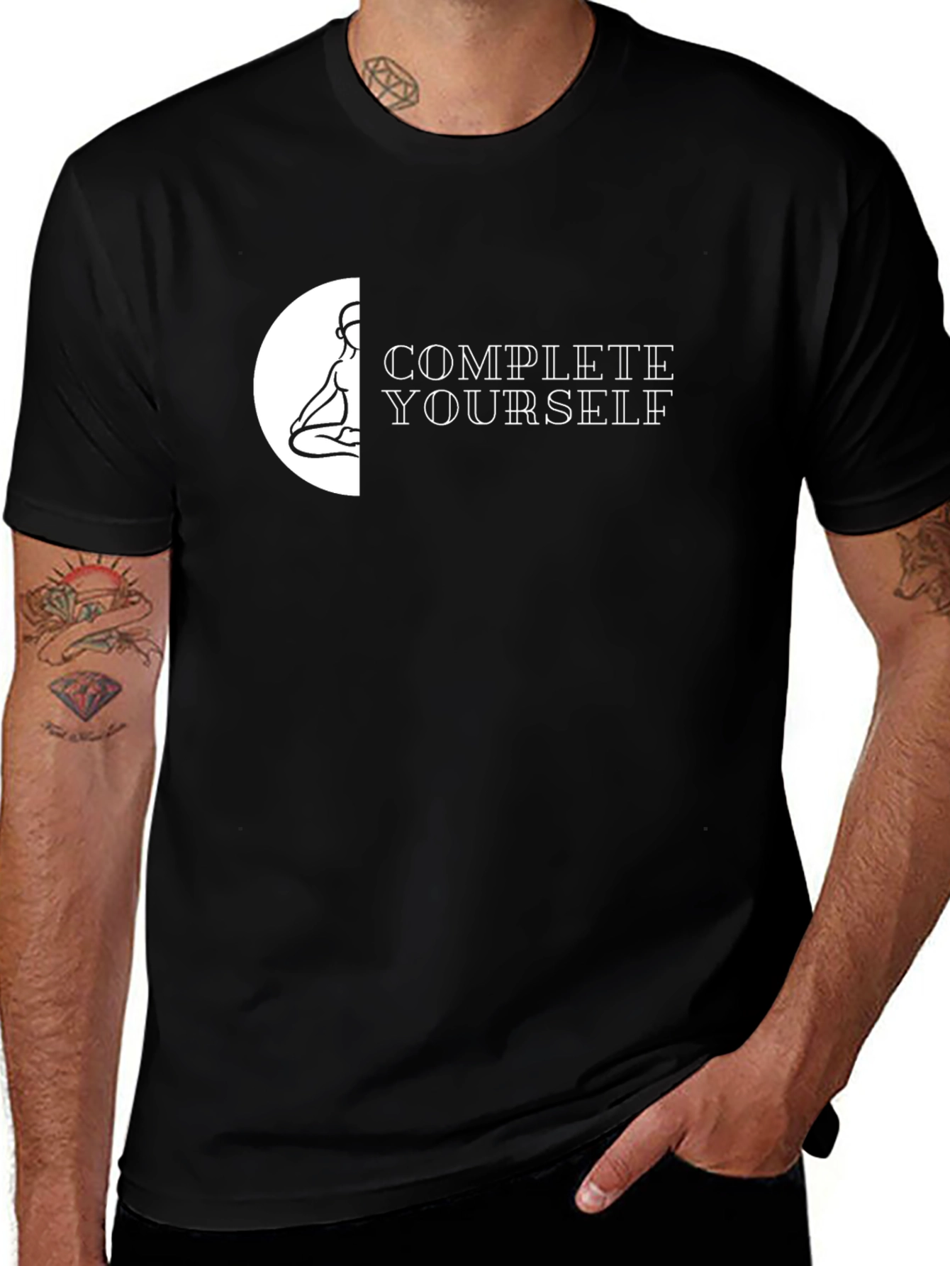 Complete Yourself Tee - Yoga Meditation Shirt