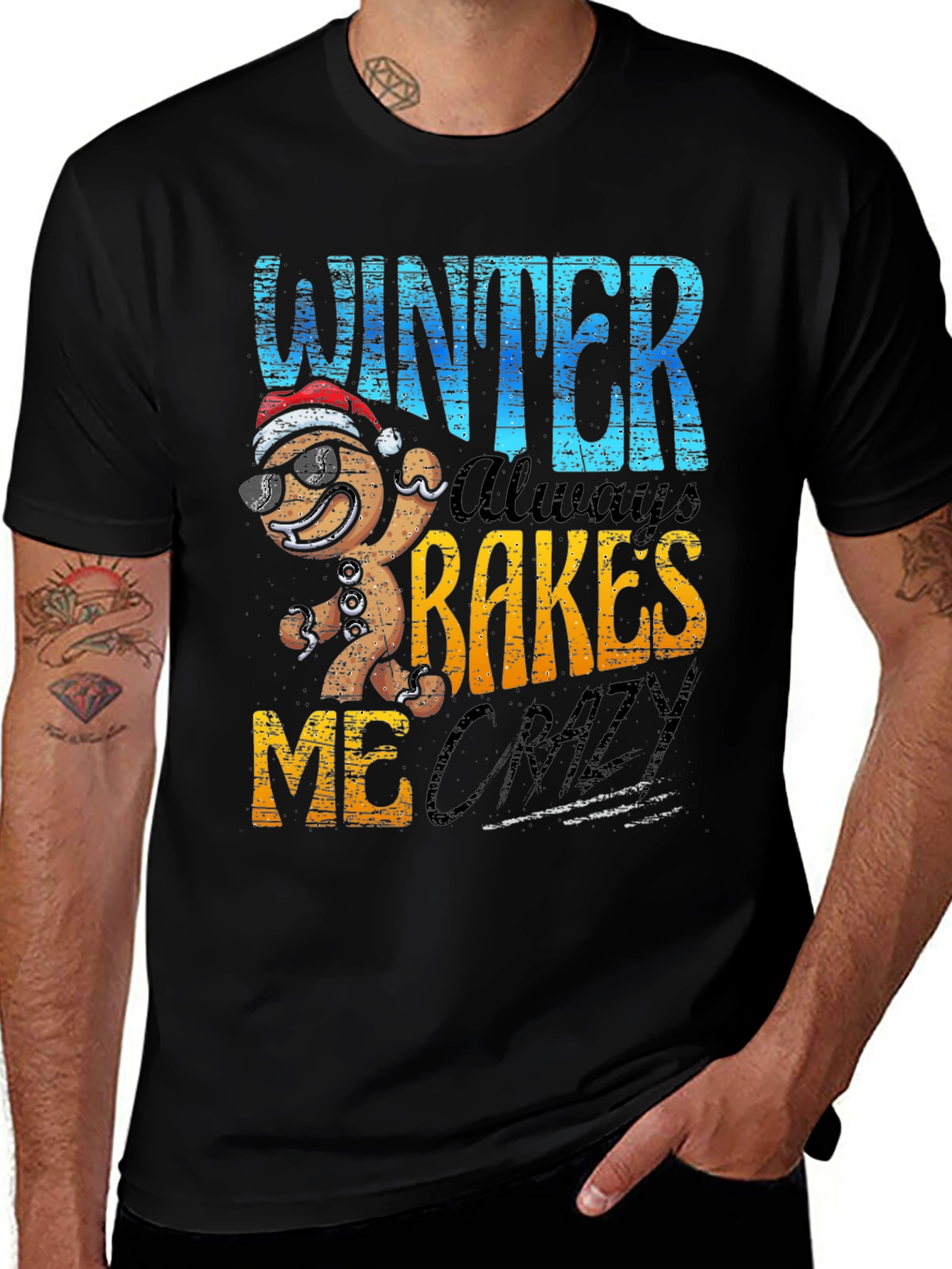 Variant 25 of Winter Bakes Me Crazy T-Shirt