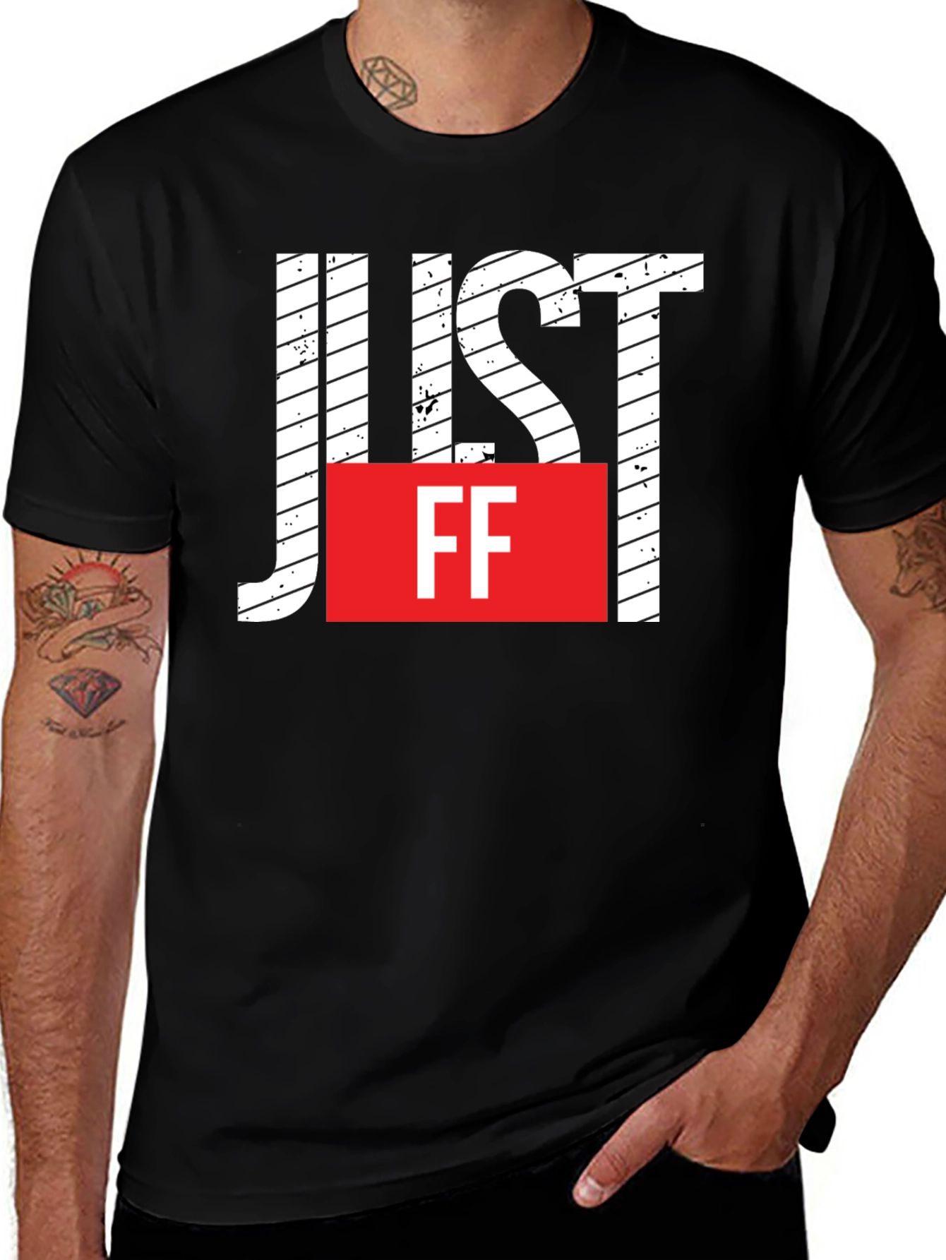 Variant 28 of Just FF Graphic Tee - Cool Casual Style