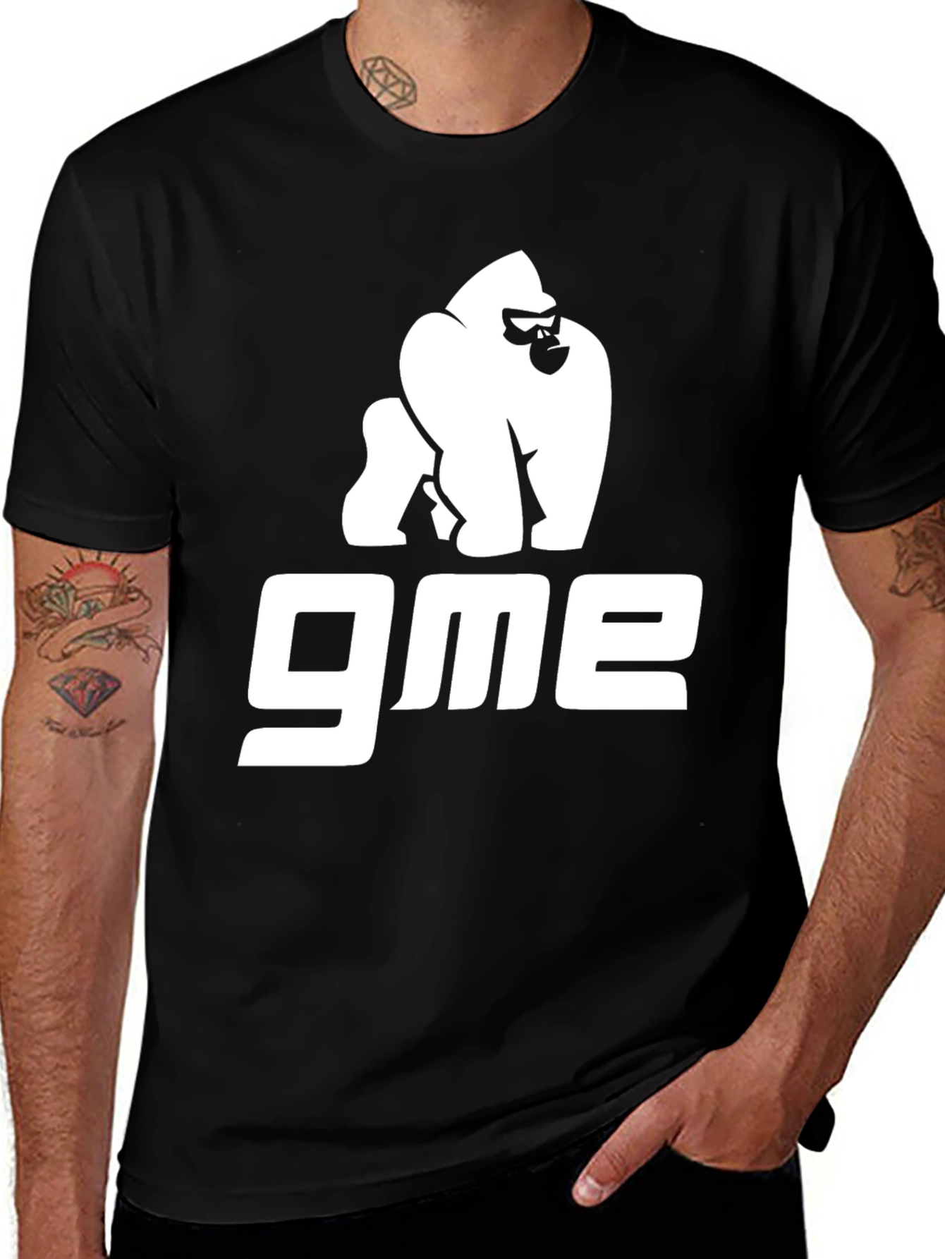 GME Gorilla T-Shirt - Black