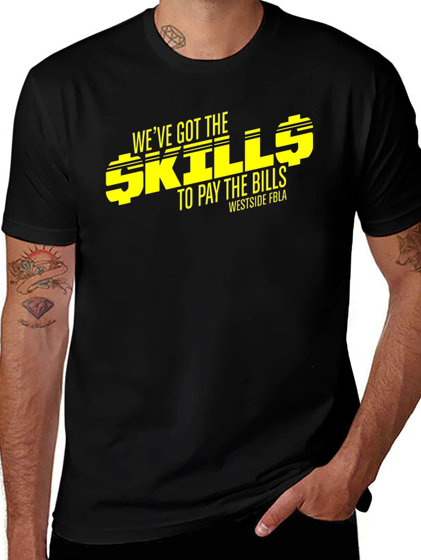 Variant 23 of Skills to Pay the Bills T-Shirt