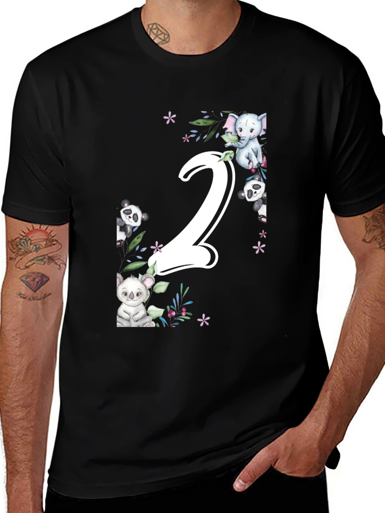 Variant 16 of Cute Animal Number Two T-Shirt