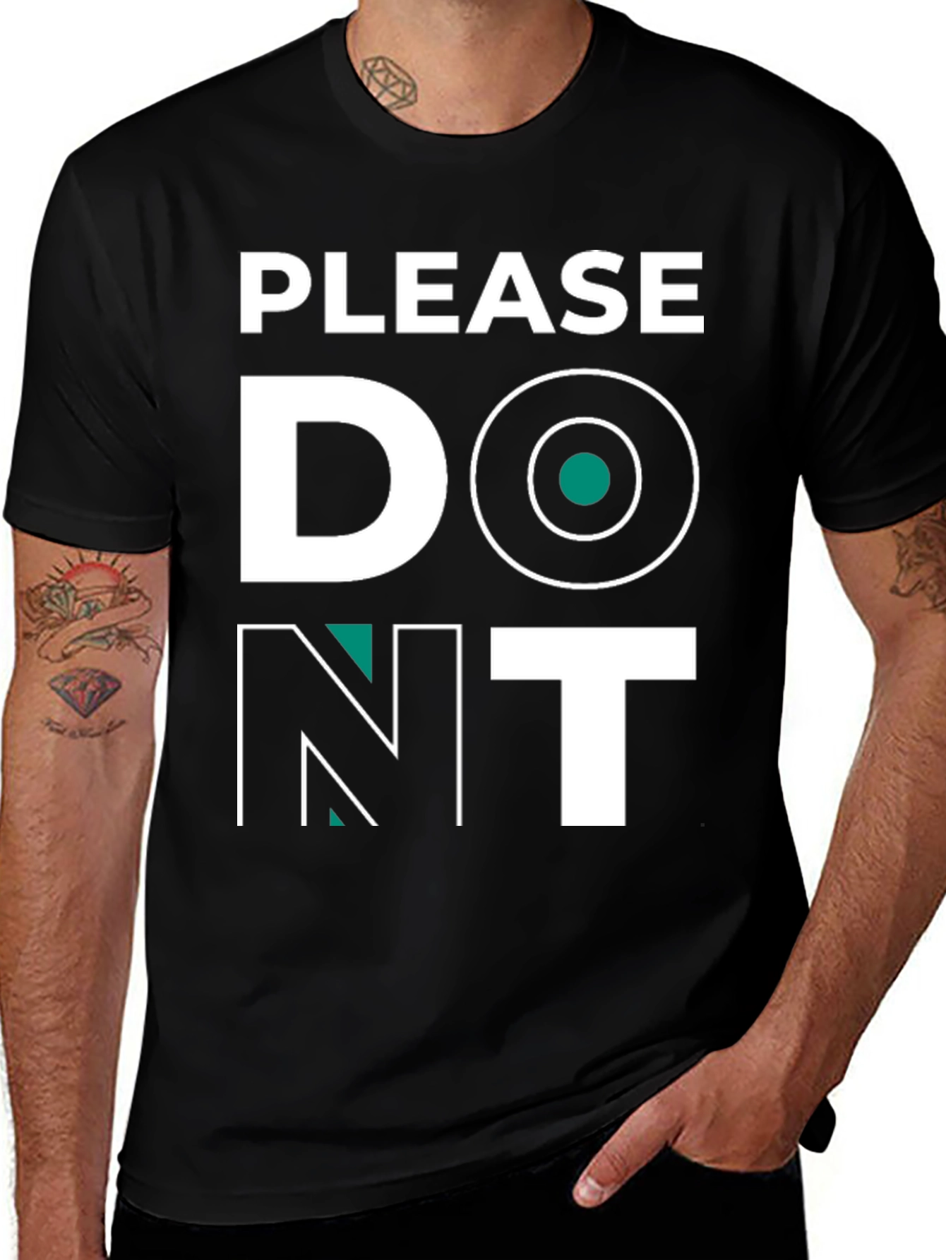 Variant 2 of Please Don't T-Shirt - Funny Graphic Tee