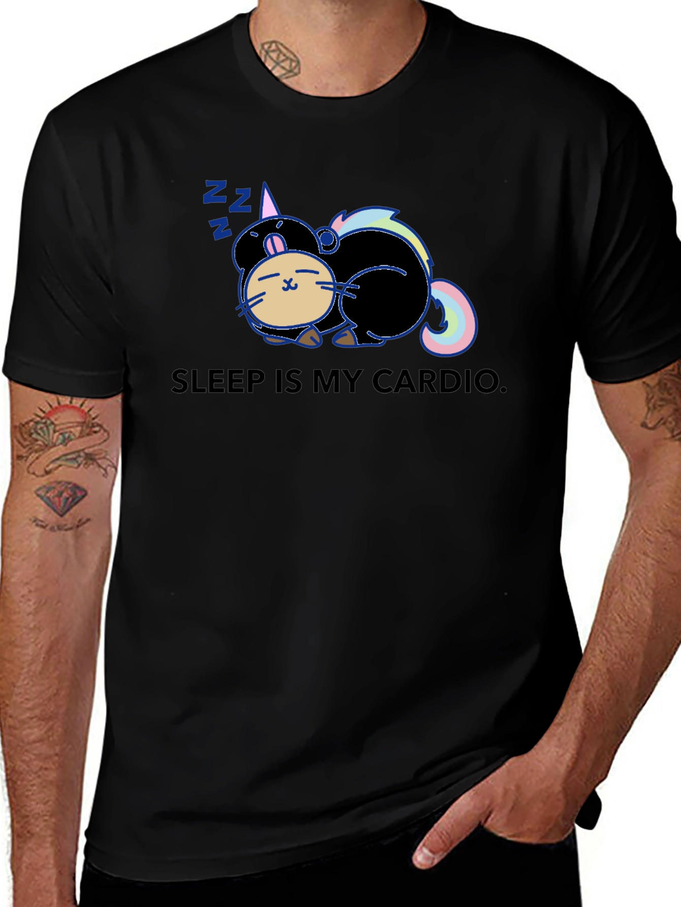 Variant 13 of Sleep Is My Cardio T-Shirt