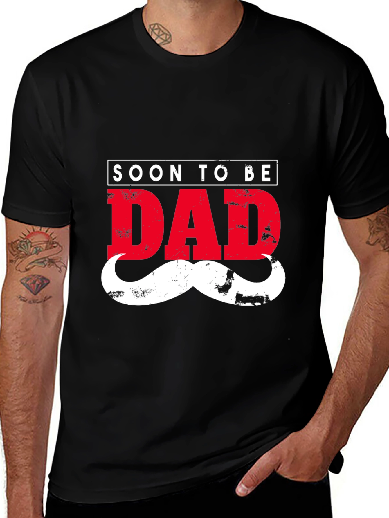 Soon To Be Dad Graphic Tee