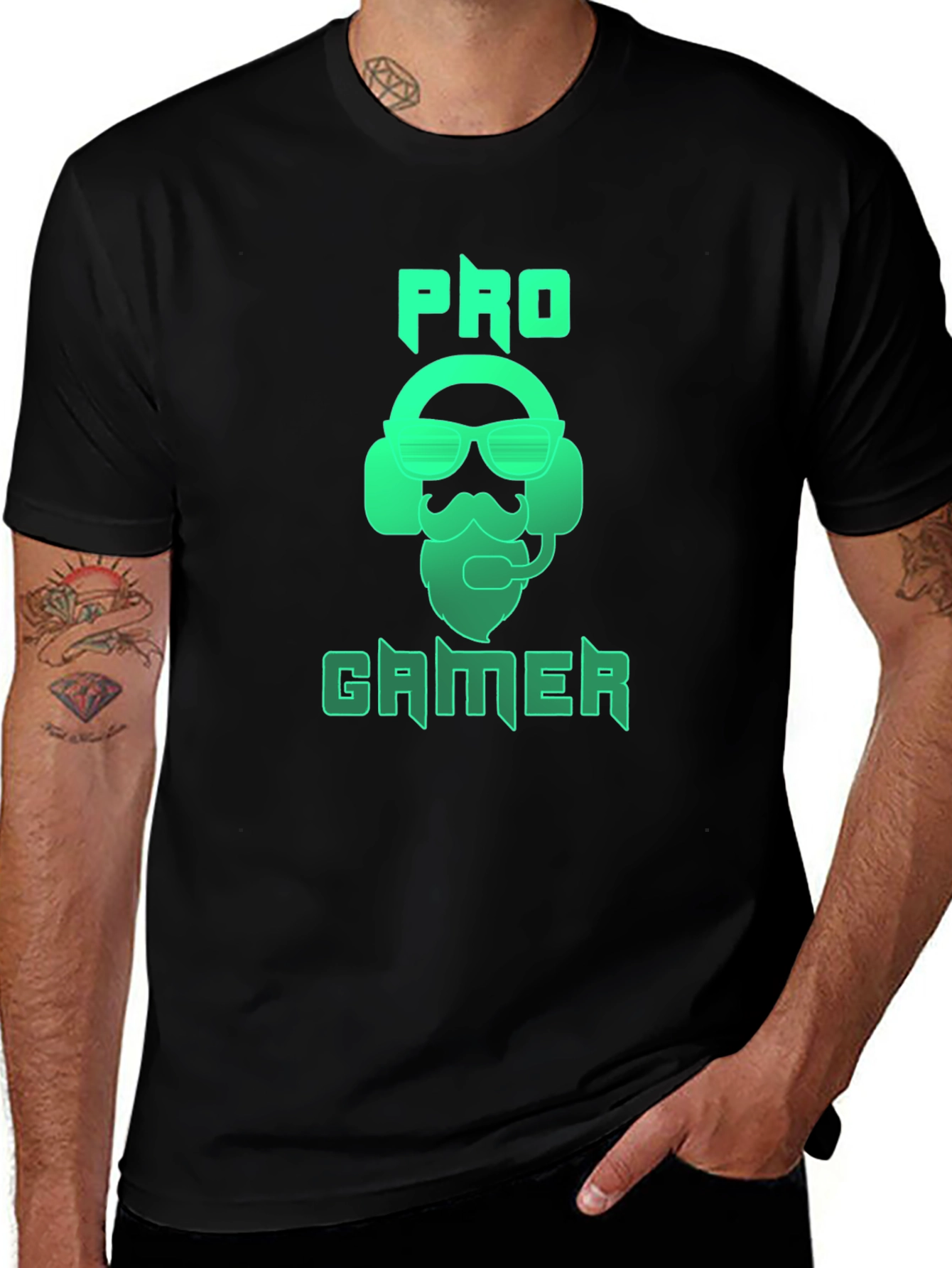 Variant 21 of Pro Gamer Black T-Shirt - Cool Gaming Apparel