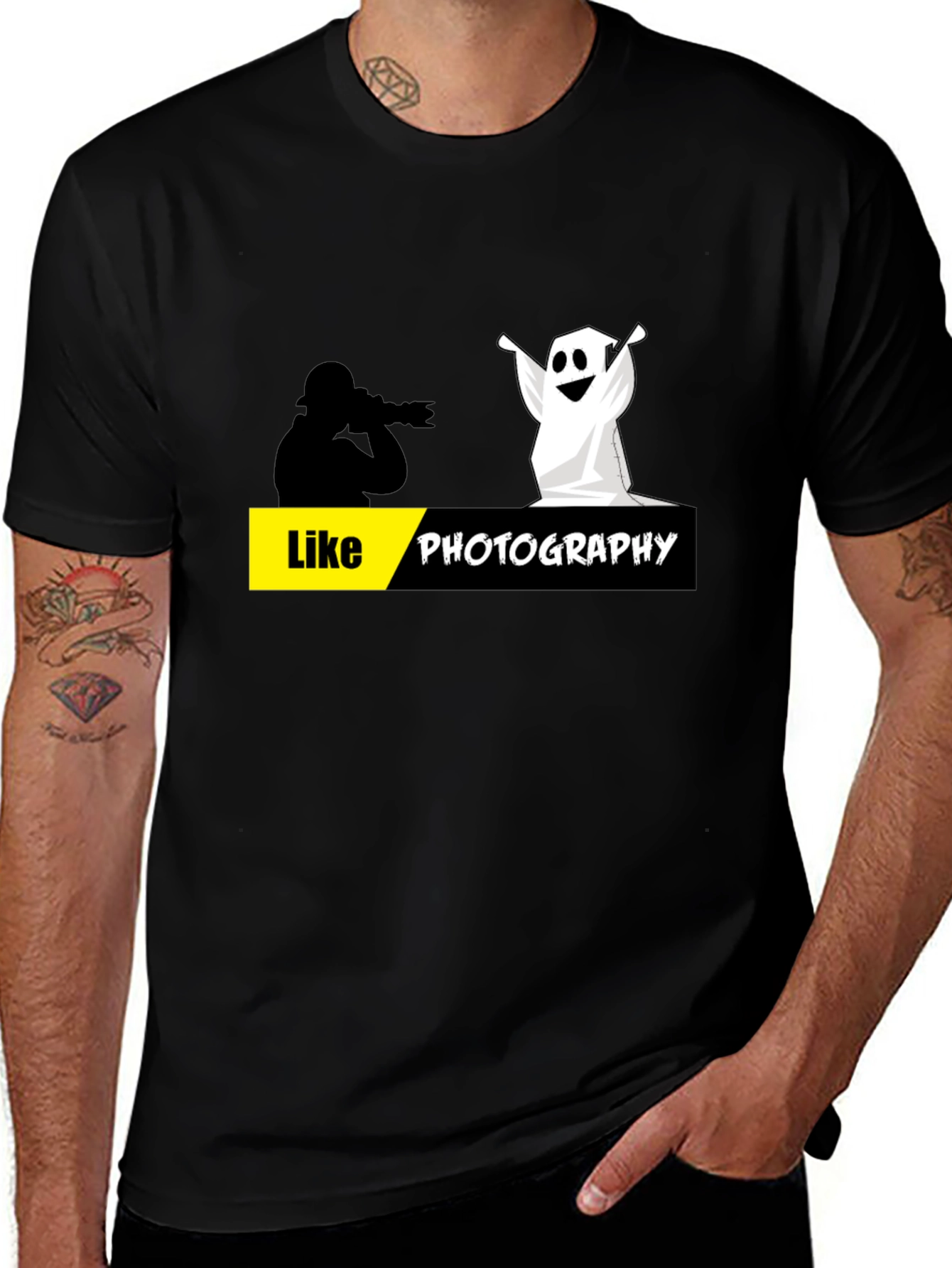 Variant 6 of Like Photography Black Graphic Tee
