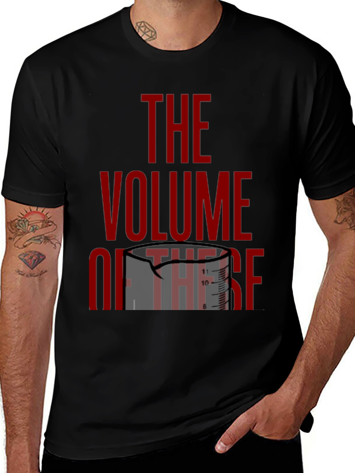 Variant 28 of The Volume Of These Funny Science T-Shirt