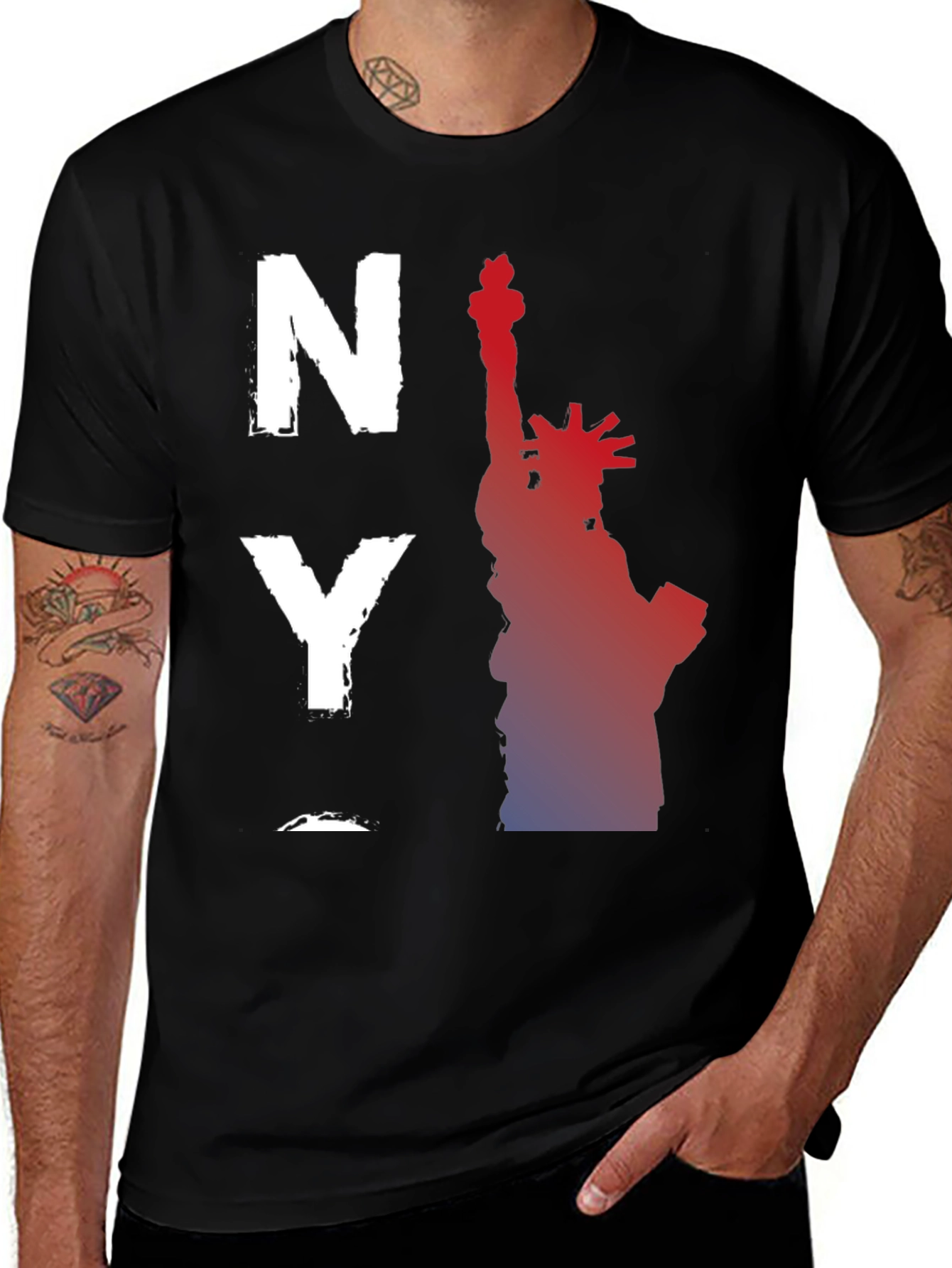 NY Liberty T-Shirt - Stylish Graphic Tee