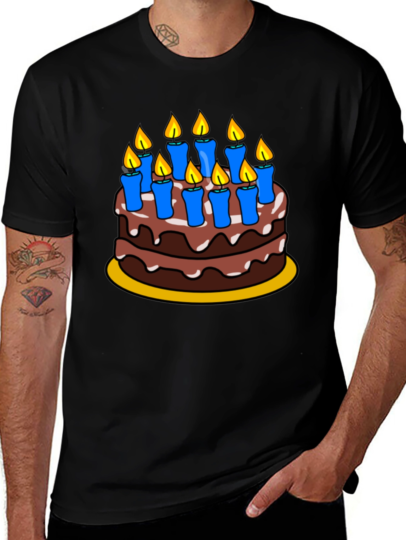 Variant 22 of Birthday Cake T-Shirt - Fun Celebration Tee