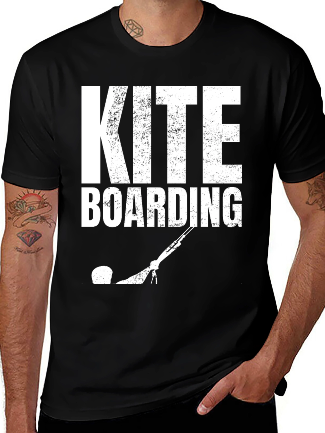 Variant 12 of Kiteboarding T-Shirt: Stylish Graphic Tee