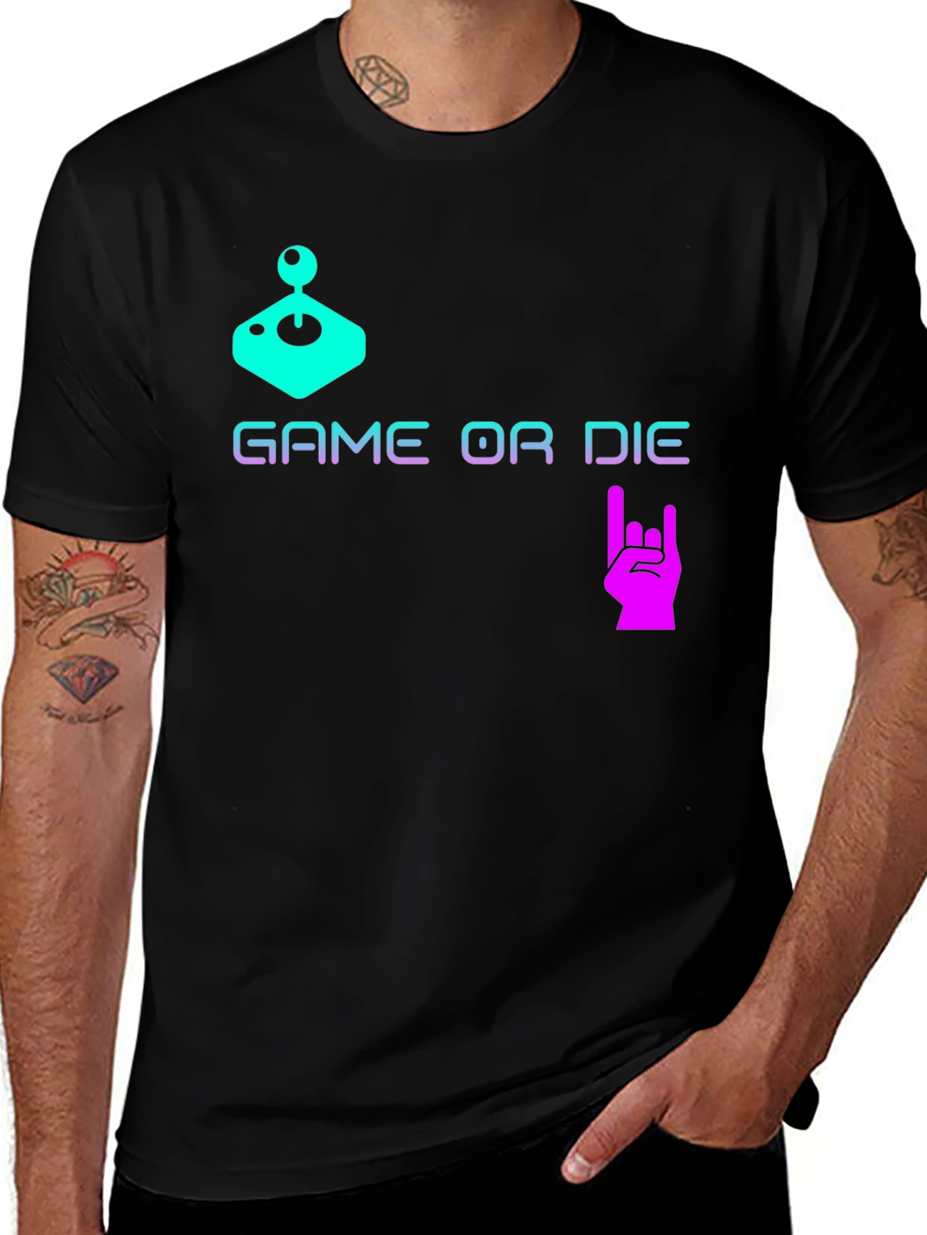 Variant 13 of Game or Die Graphic T-Shirt
