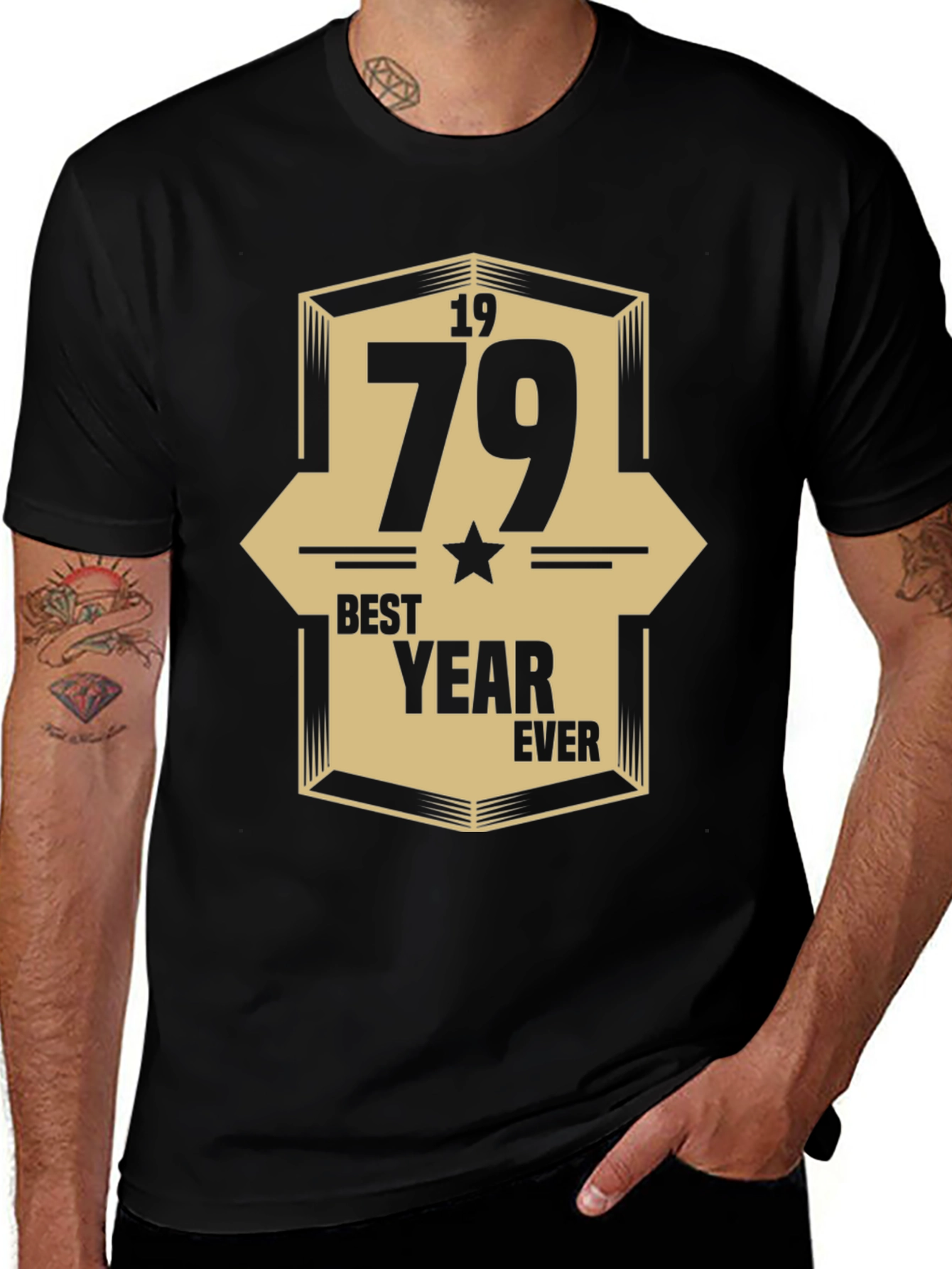 Variant 14 of 1979 Best Year Ever Graphic T-Shirt