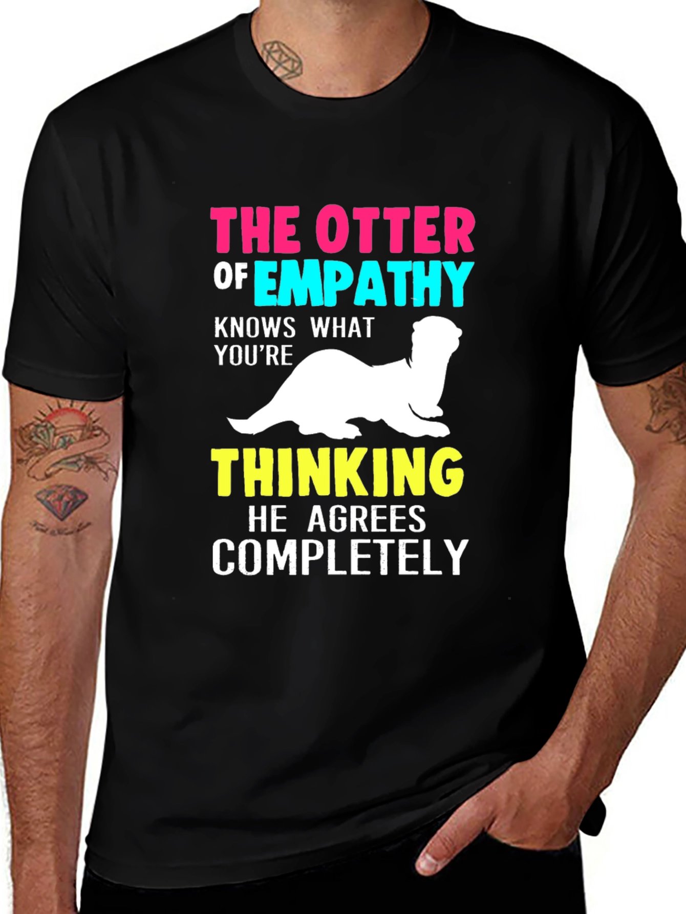Variant 18 of The Otter of Empathy T-Shirt