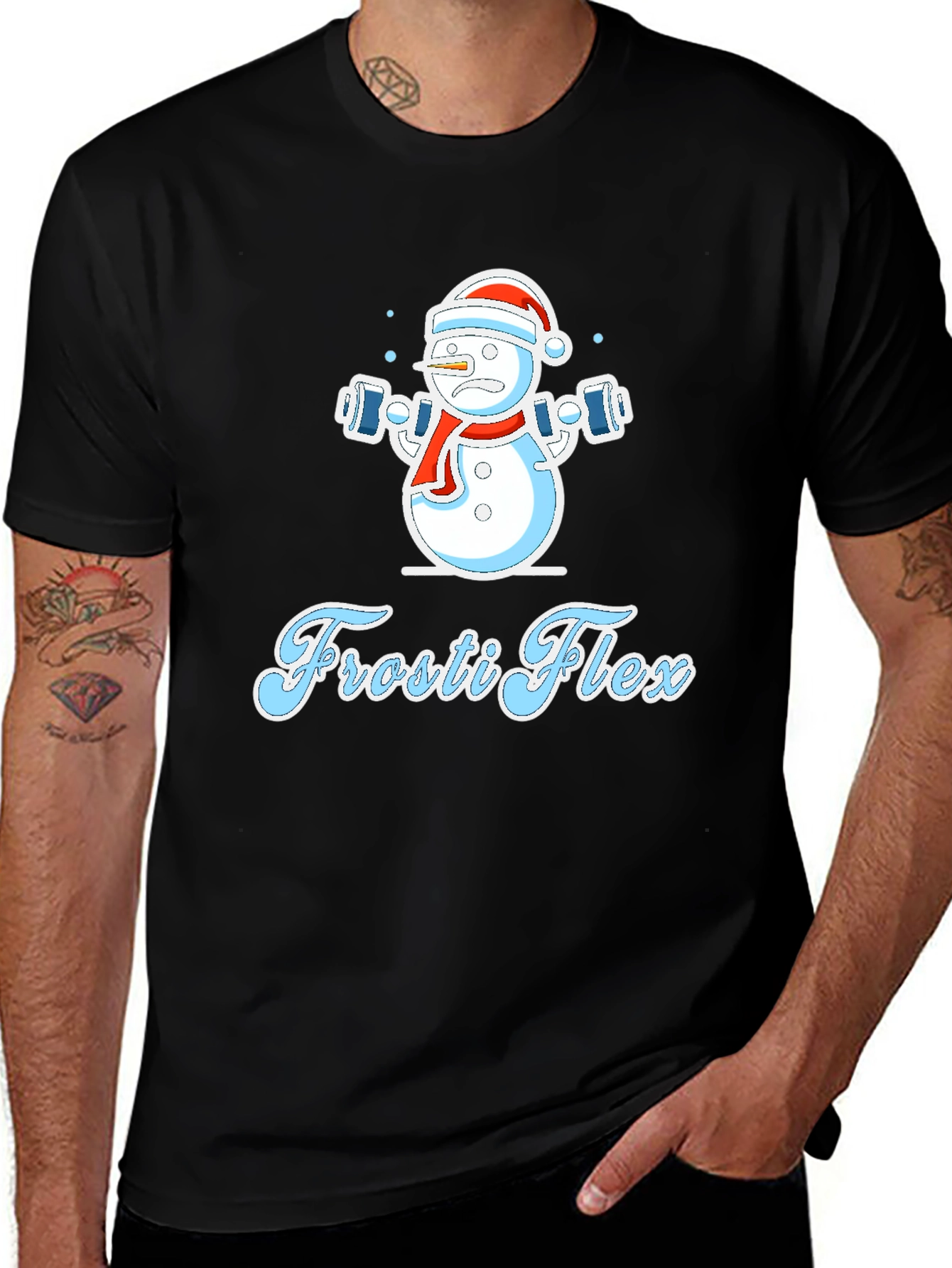 Frosti Flex Snowman Graphic T-Shirt