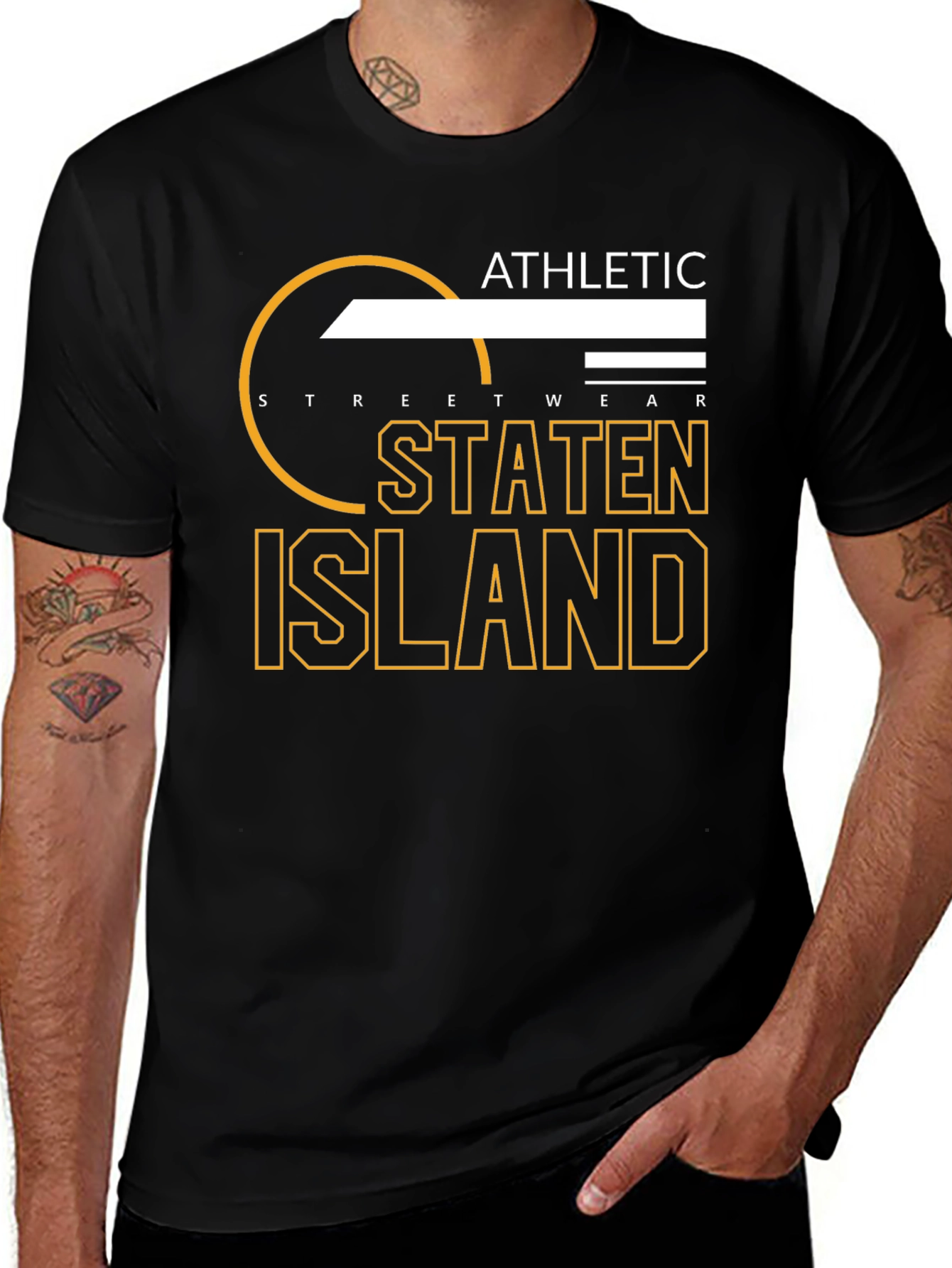 Variant 15 of Staten Island Athletic Streetwear Graphic T-Shirt