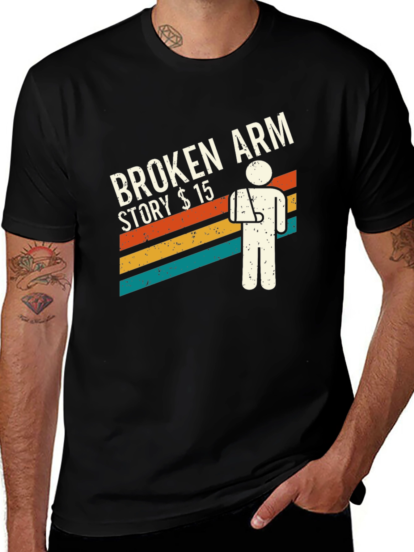 Variant 16 of Broken Arm Story T-Shirt