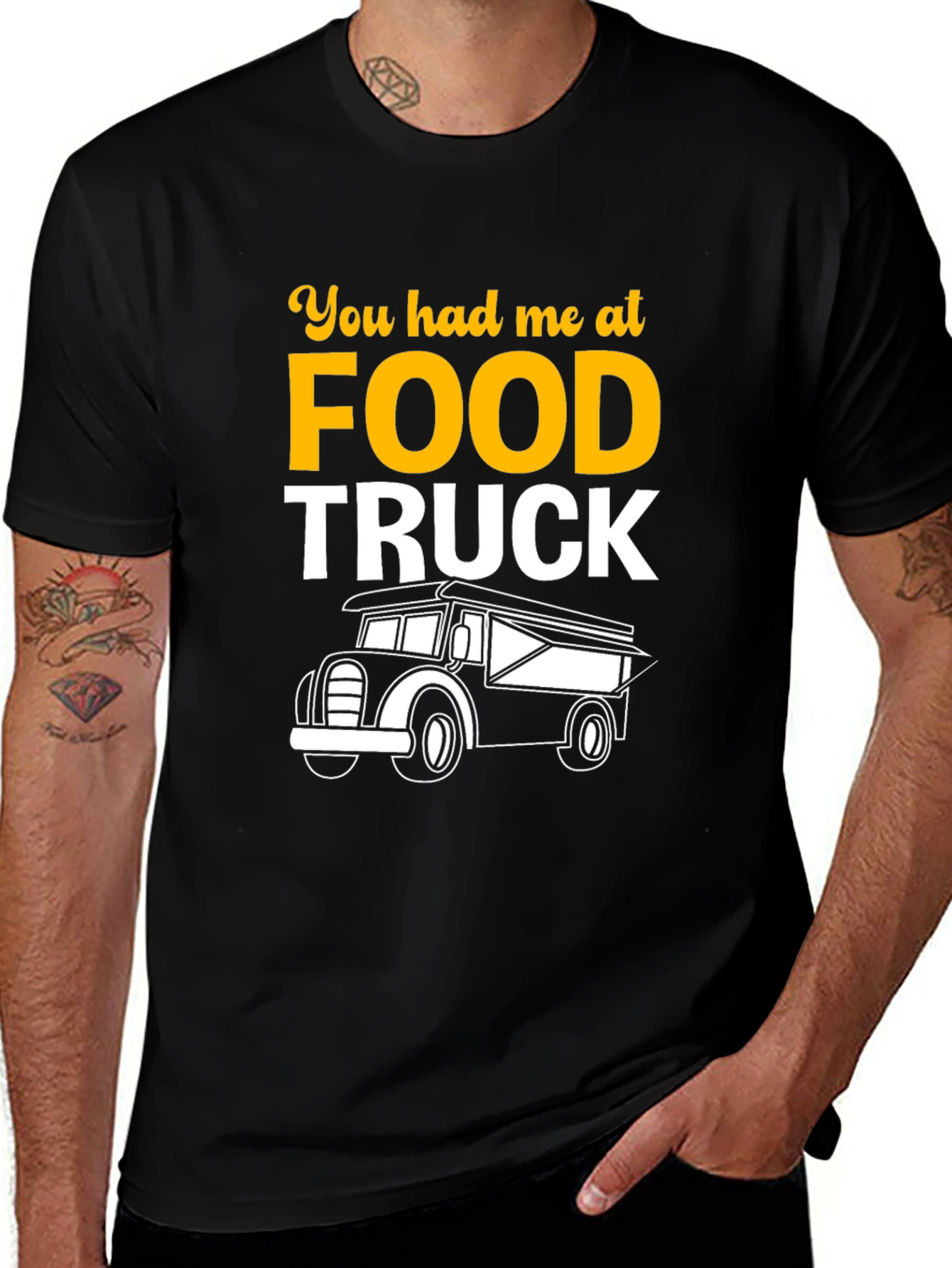 Variant 14 of Food Truck T-Shirt, Fun Foodie Tee
