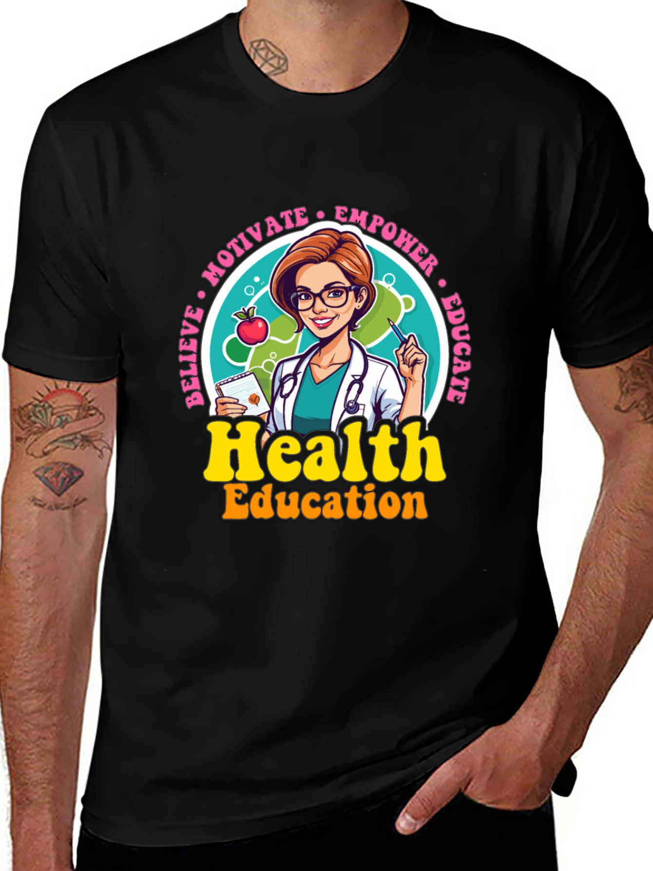 Variant 25 of Health Education T-Shirt