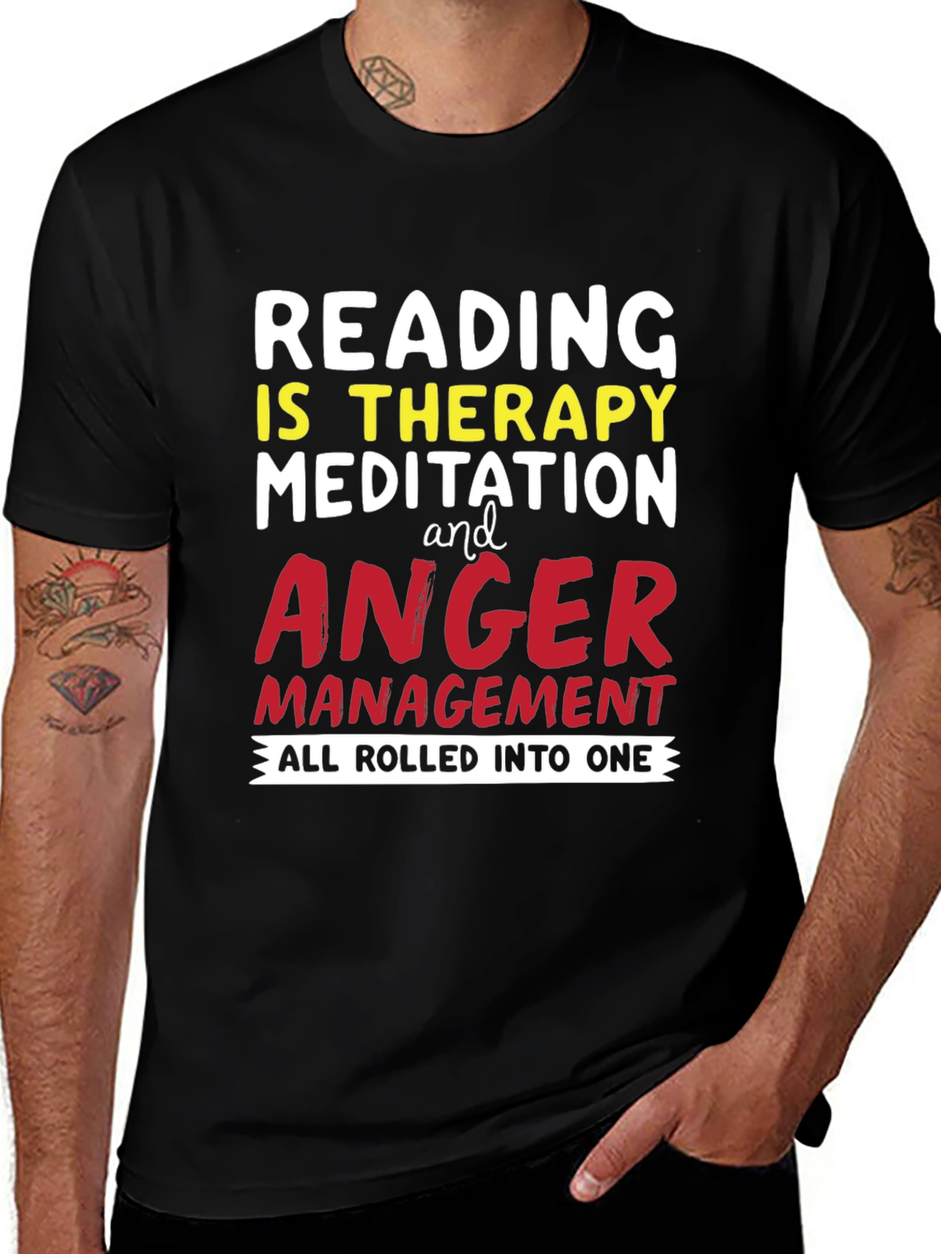 Variant 3 of Reading Therapy T-Shirt