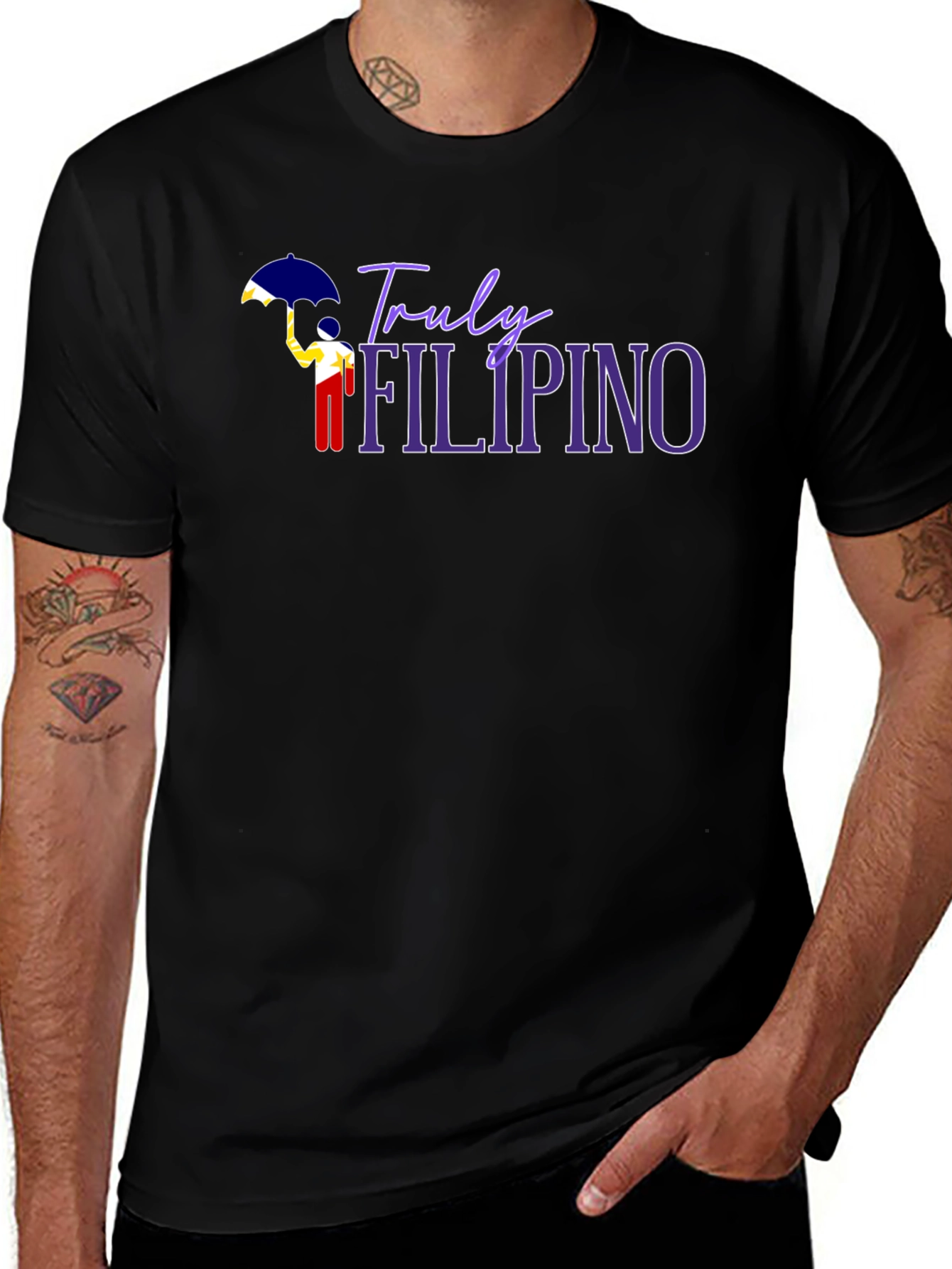 Truly Filipino Graphic Tee - Unique Heritage Shirt
