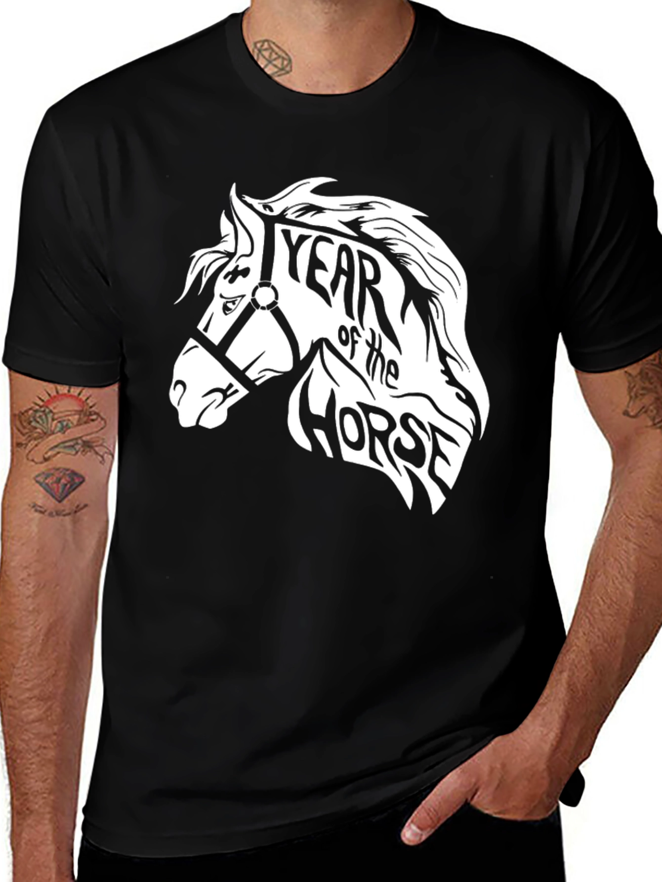 Variant 30 of Year of the Horse Graphic Tee
