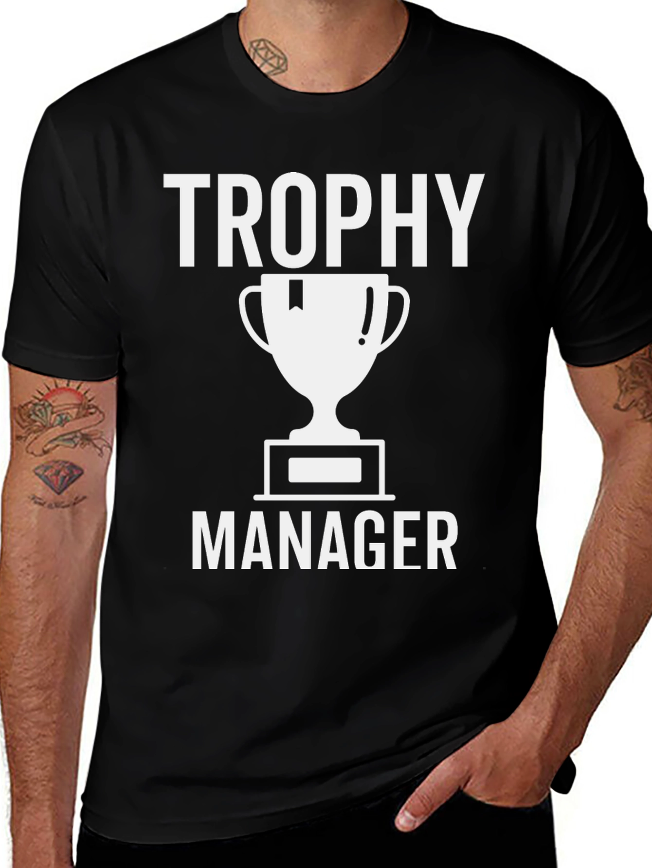 Variant 13 of Trophy Manager Graphic Tee - Award Winning Style