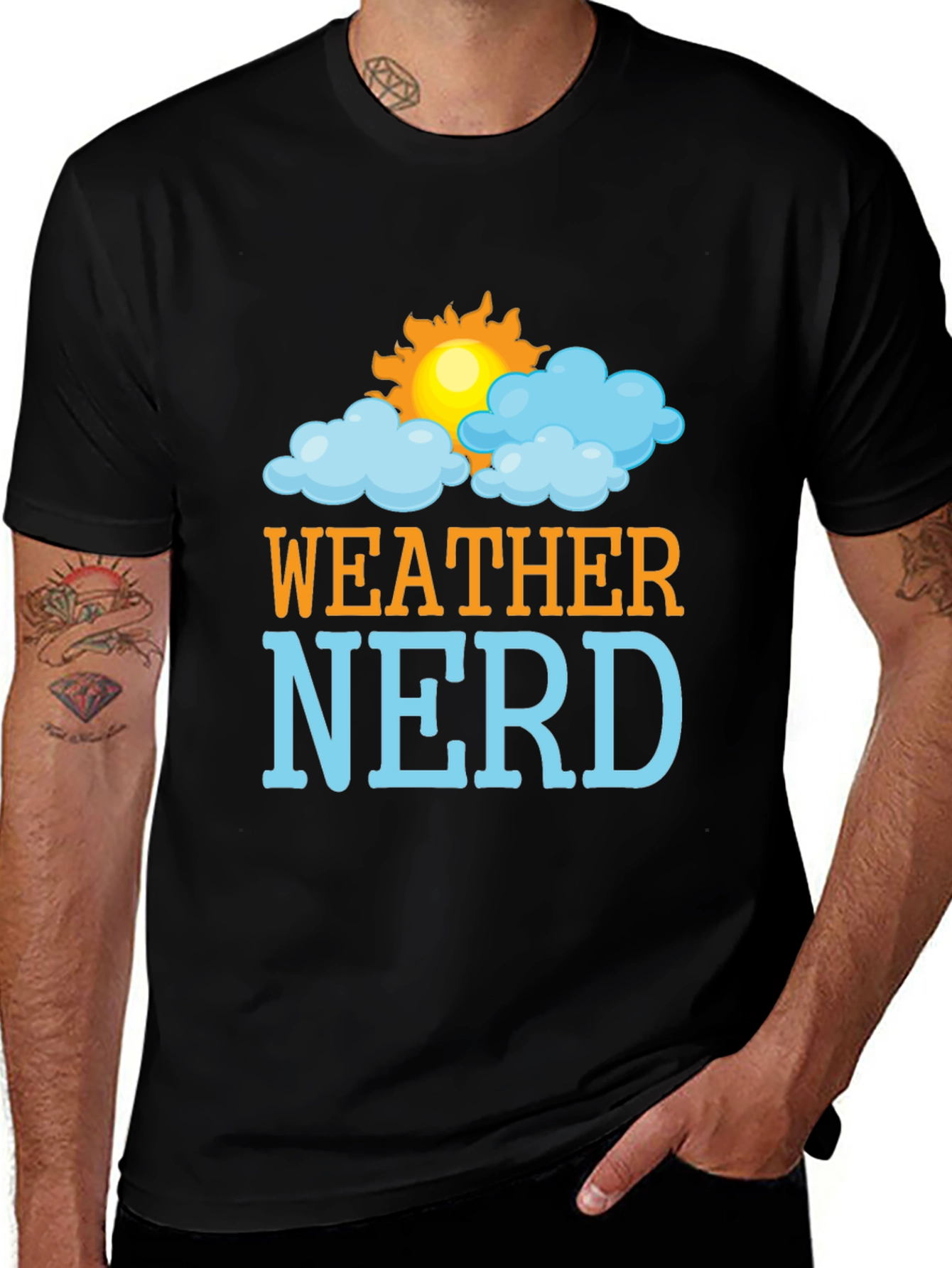 Variant 23 of Weather Nerd T-Shirt - Fun, Stylish Tee