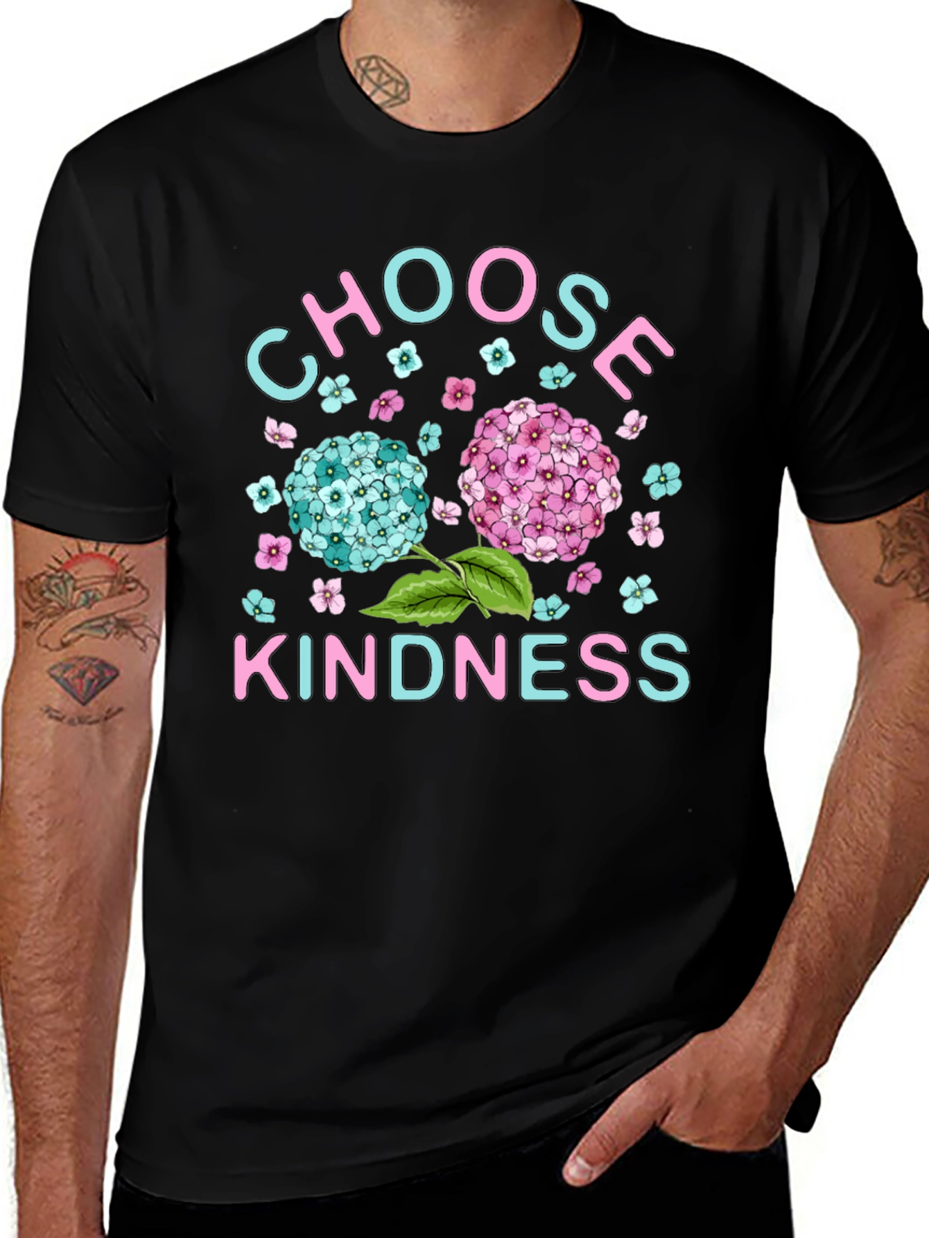 Choose Kindness Floral T-Shirt