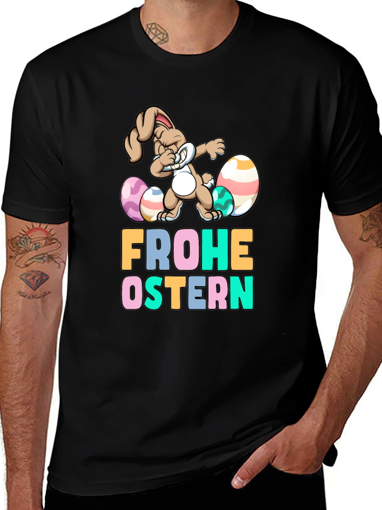 Frohe Ostern Easter Bunny T-Shirt