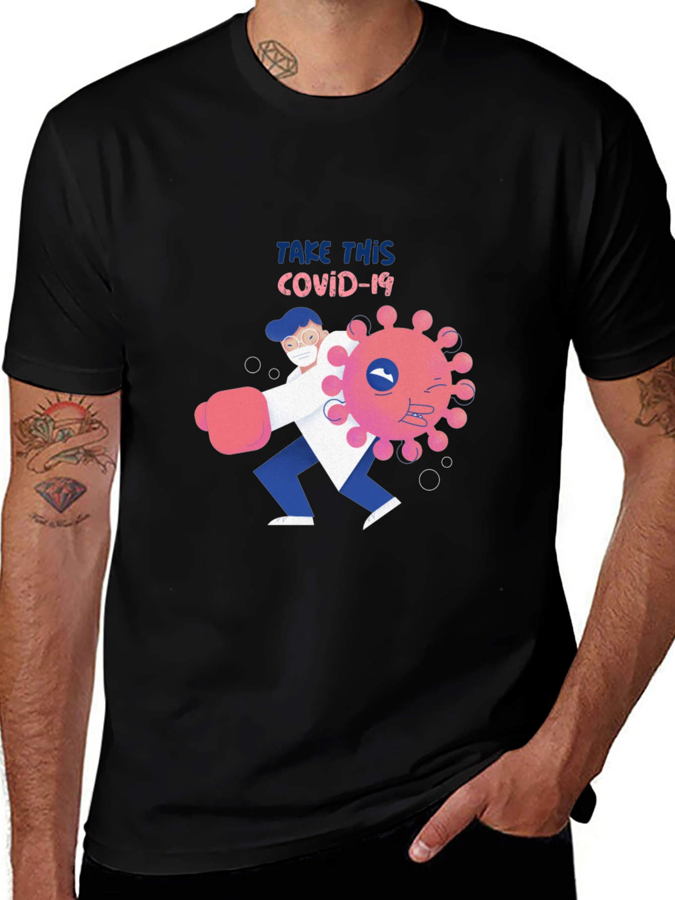 Take This COVID-19 T-Shirt: Fight Back in Style