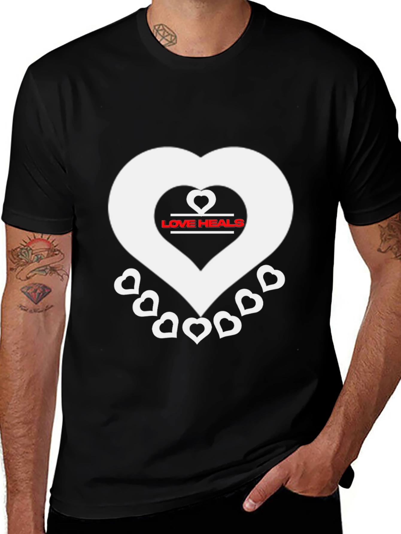 Variant 29 of Love Heals Graphic Tee