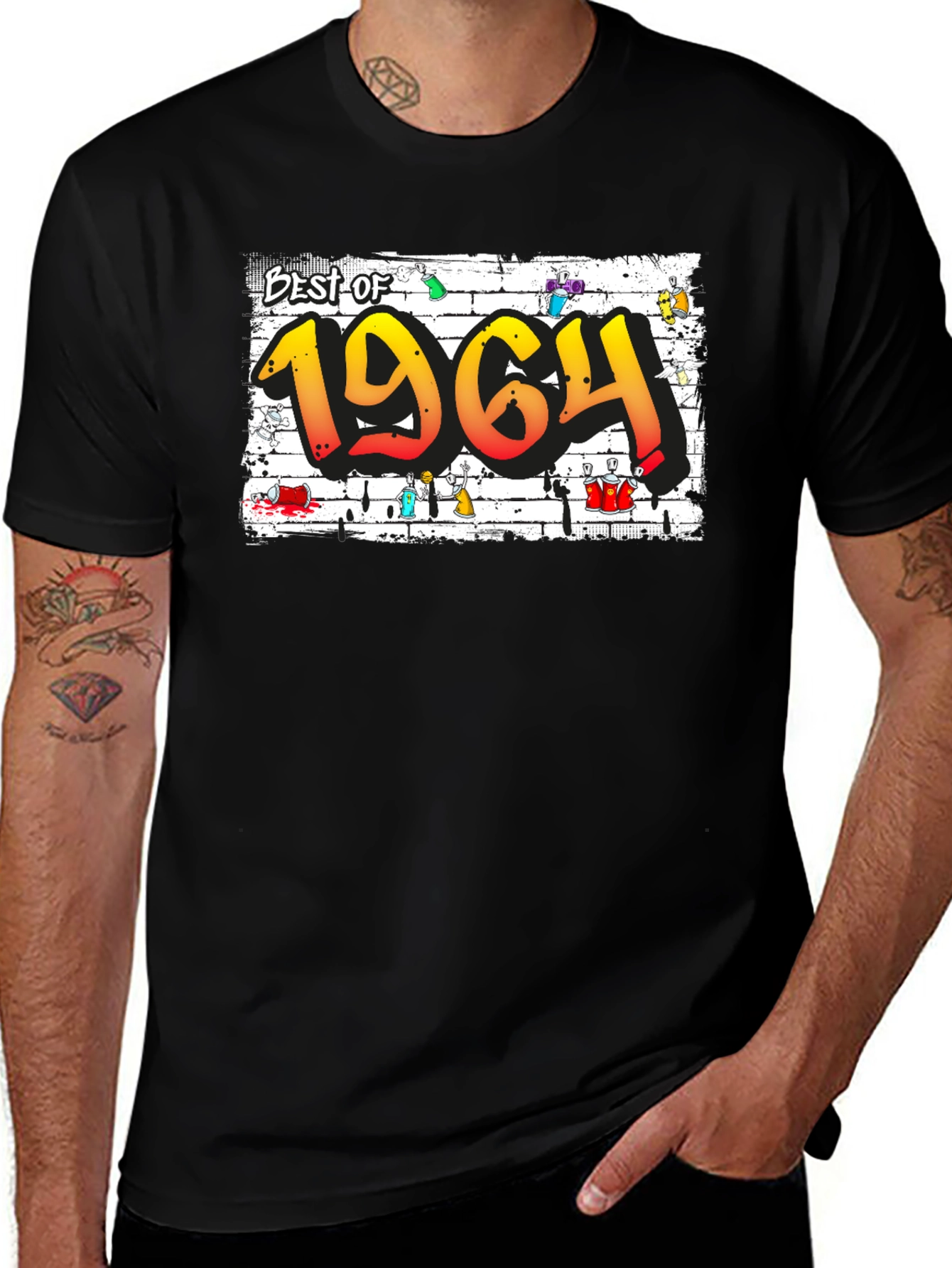 Best of 1964 Graffiti Style T-Shirt