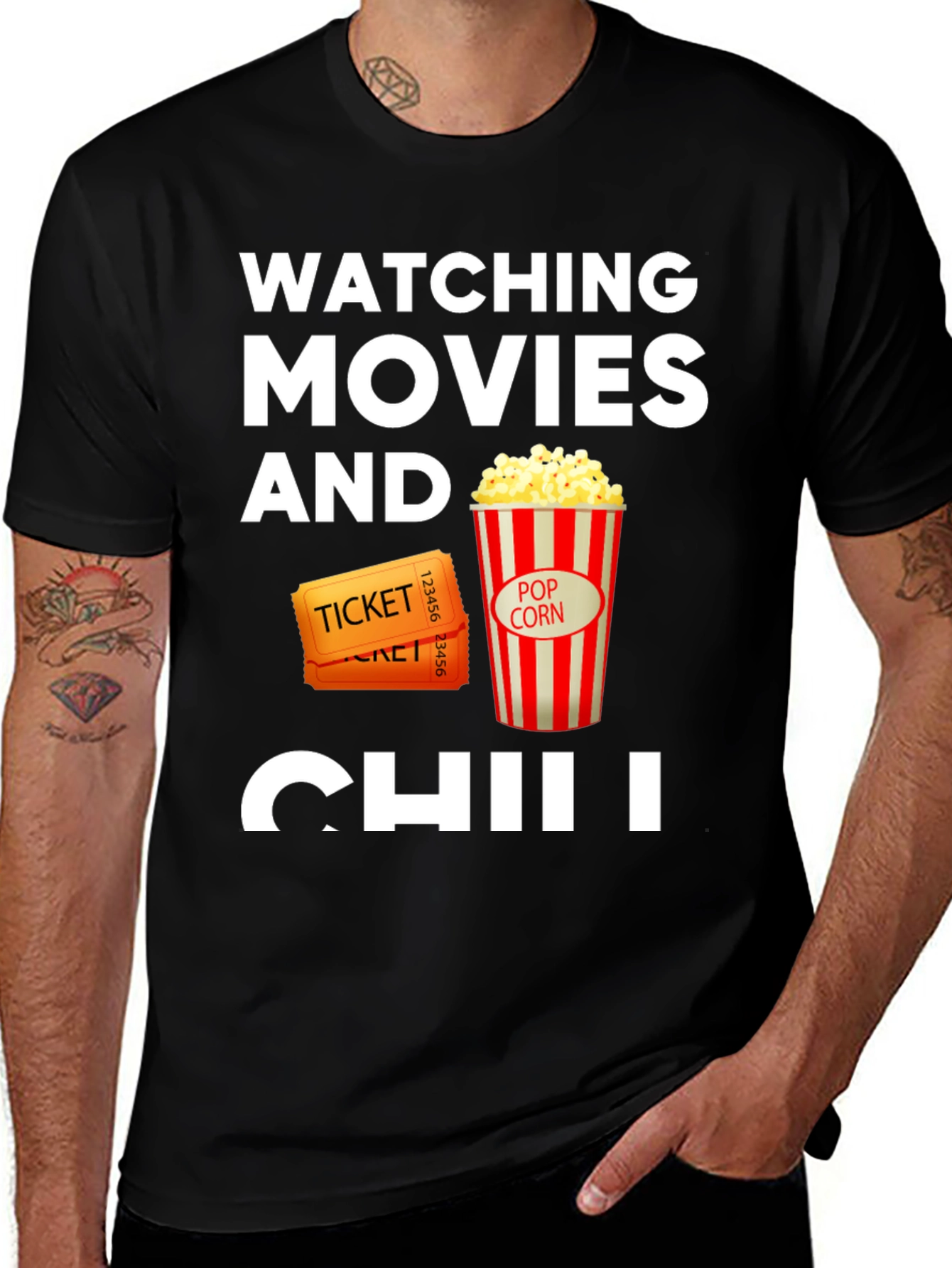 Watching Movies and Chill T-Shirt