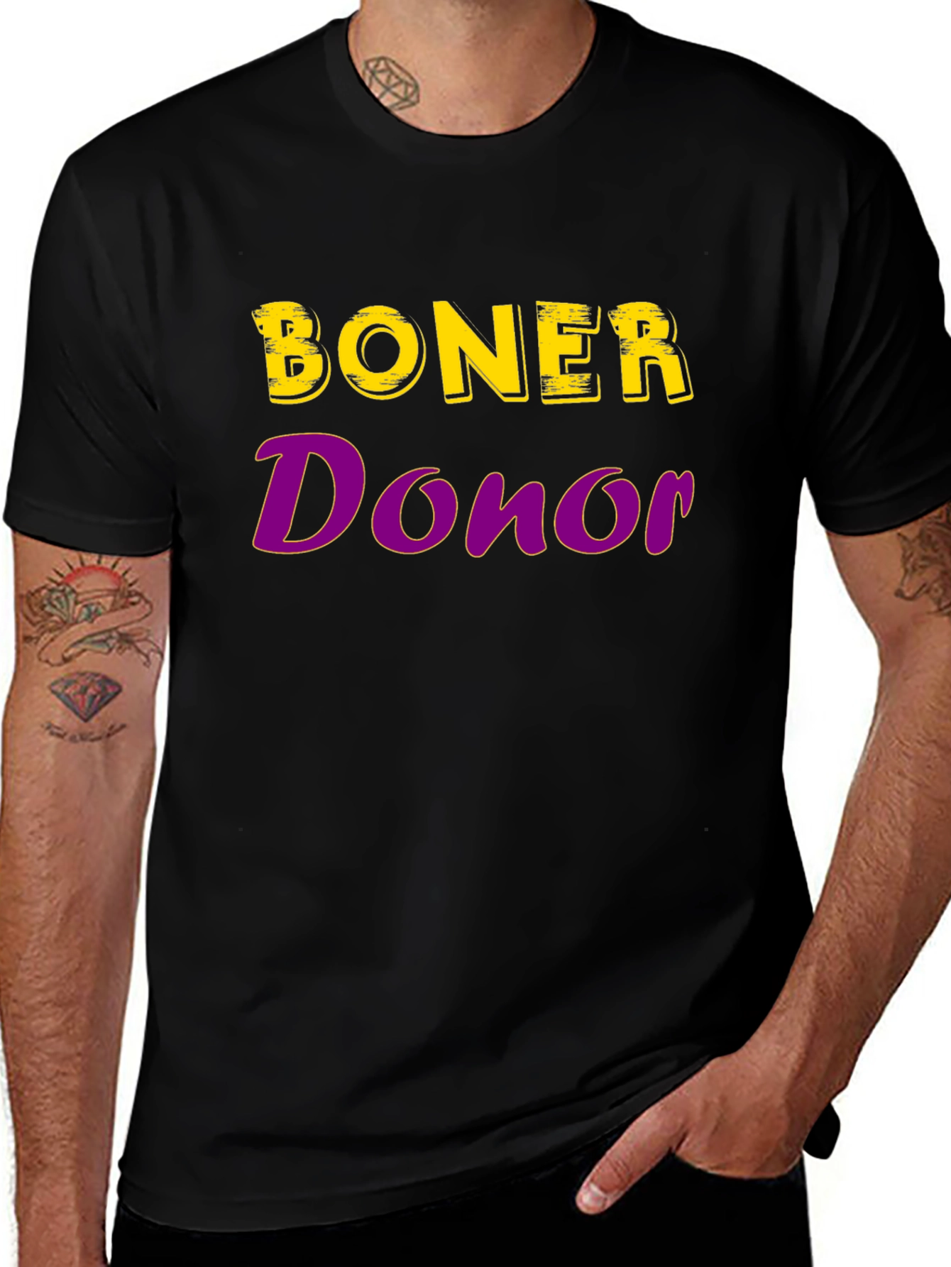 Variant 29 of Boner Donor Funny Graphic T-Shirt