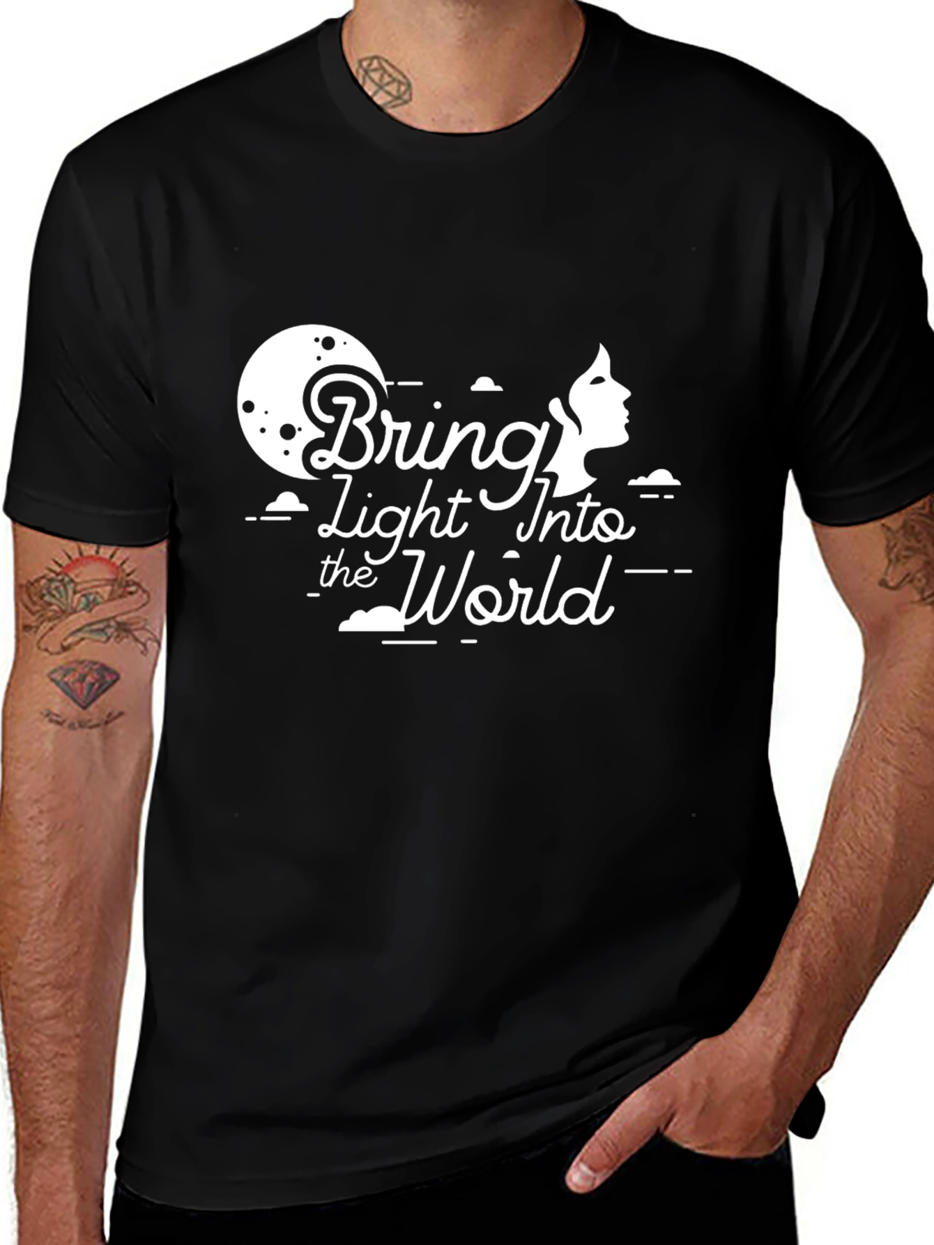 Bring Light Into The World Graphic Tee