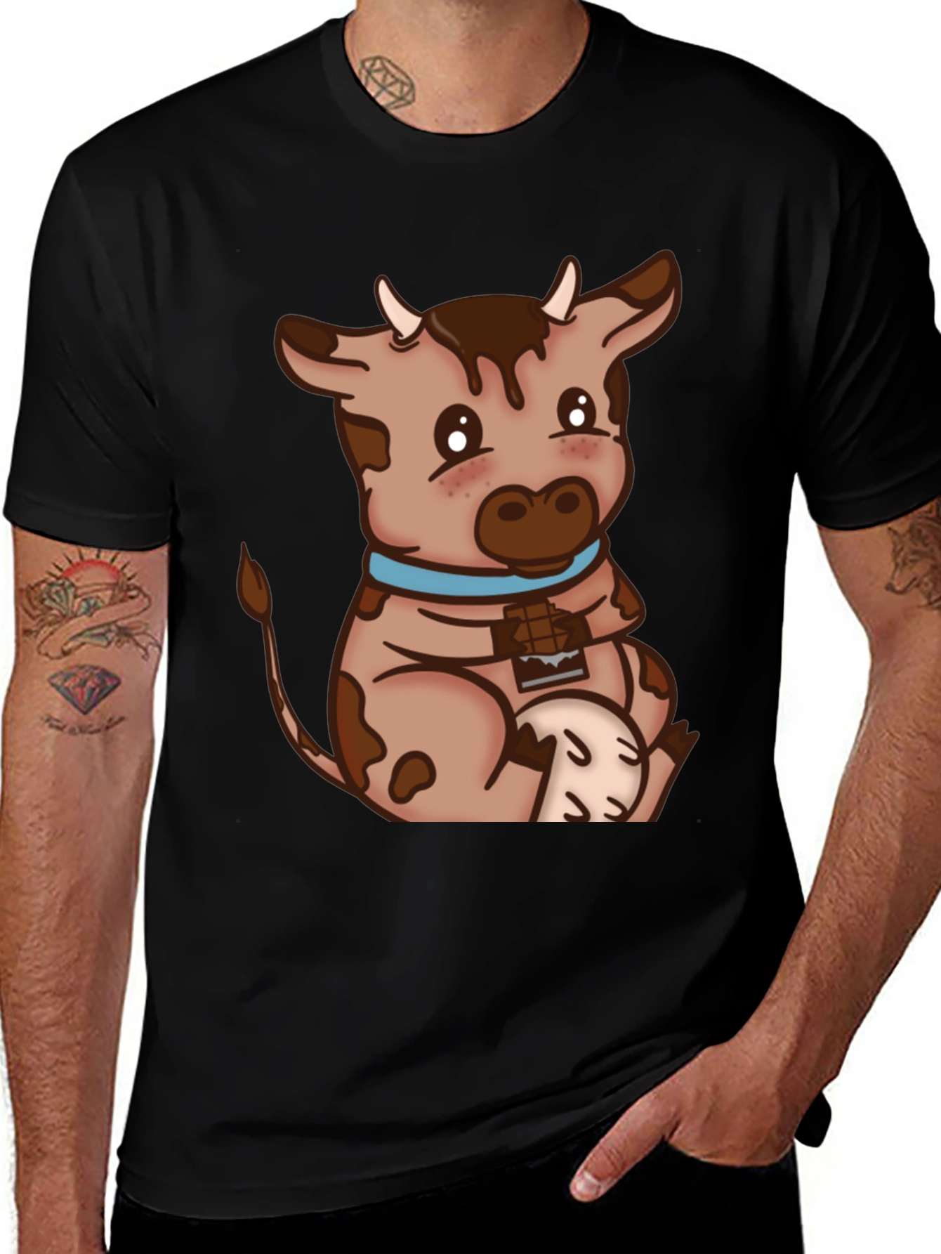 Variant 25 of Cow Chocolate Lover T-Shirt