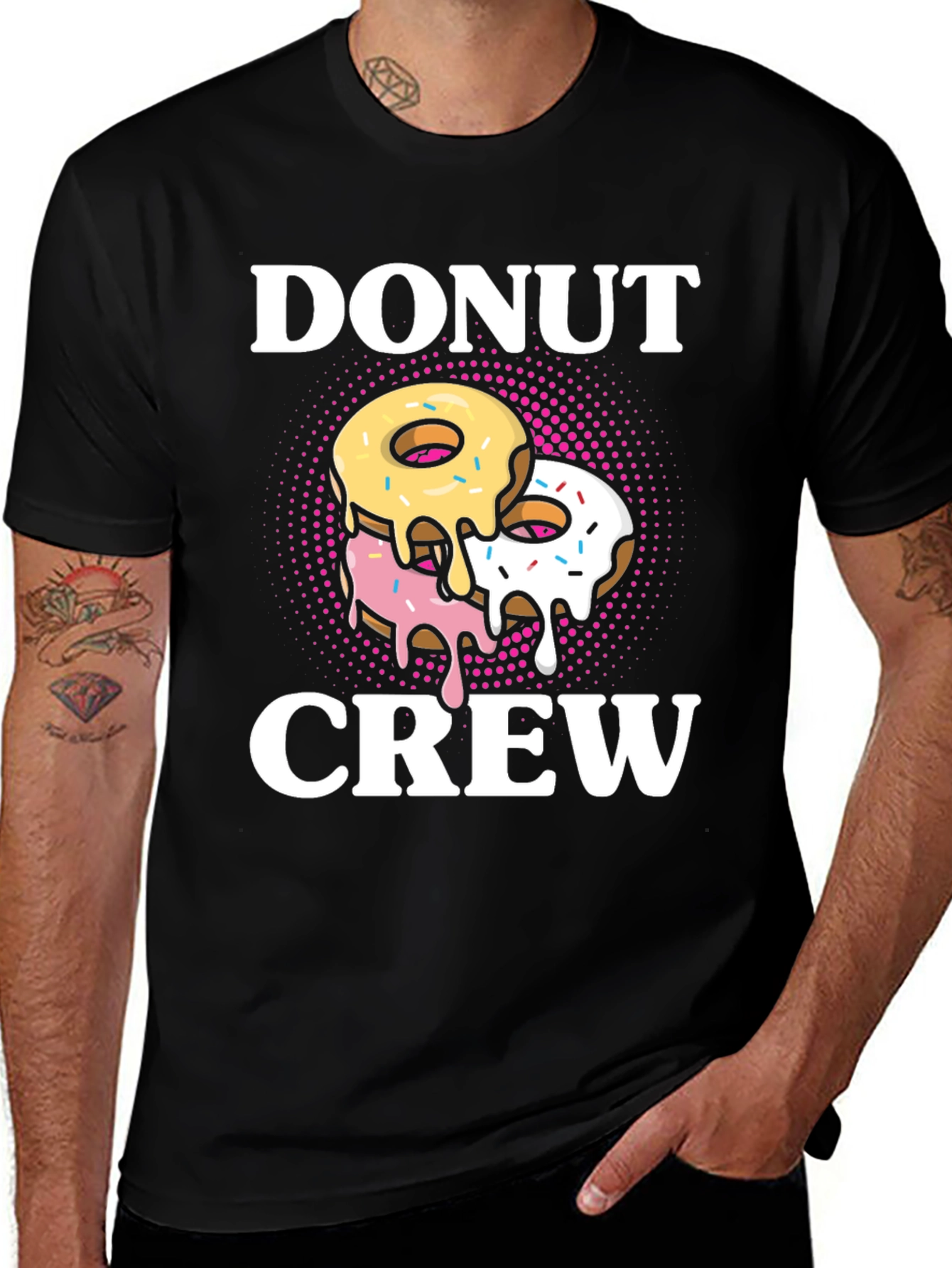 Variant 19 of Donut Crew Graphic Tee