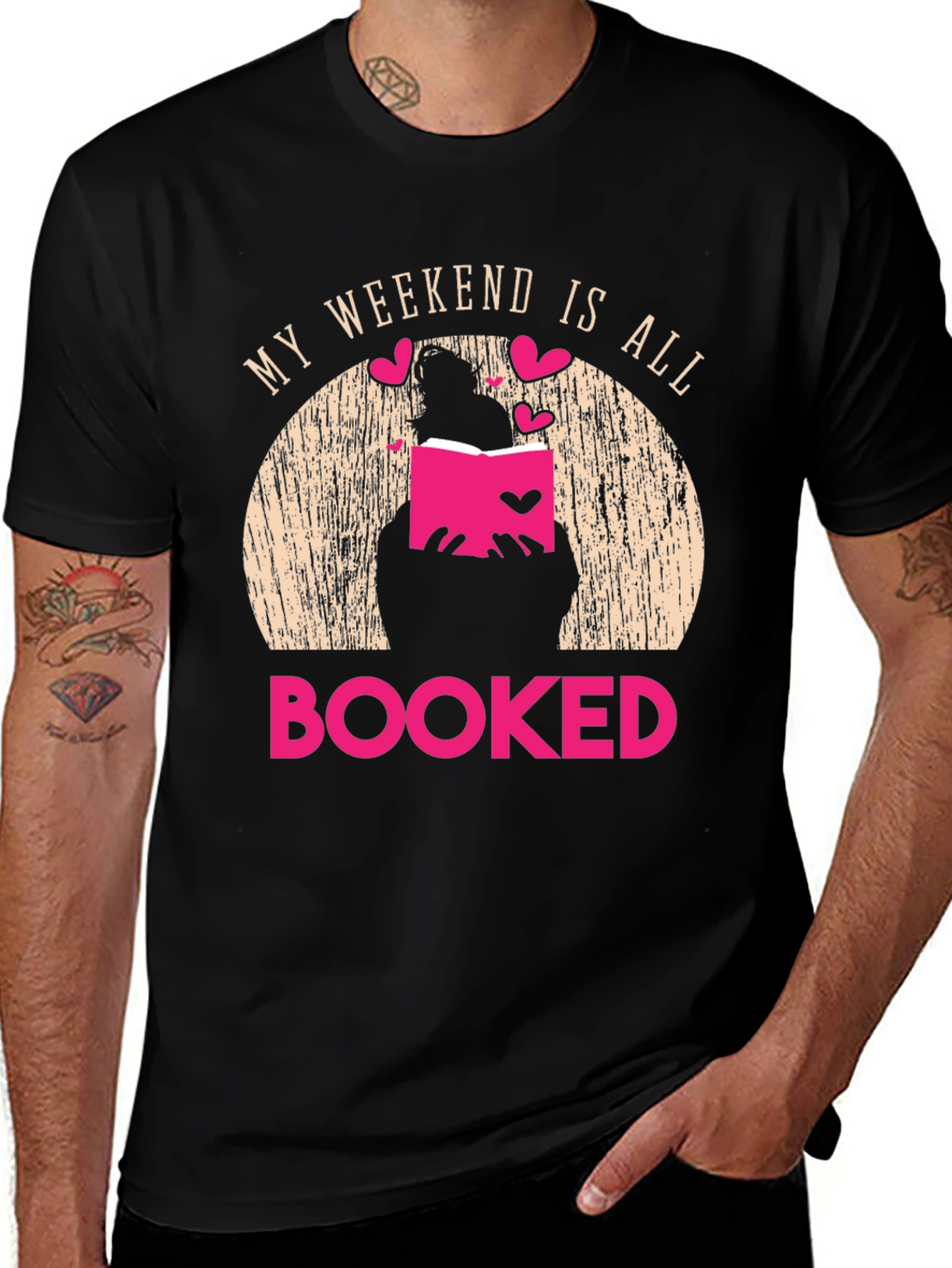 Booked Weekend T-Shirt - Reader Tee