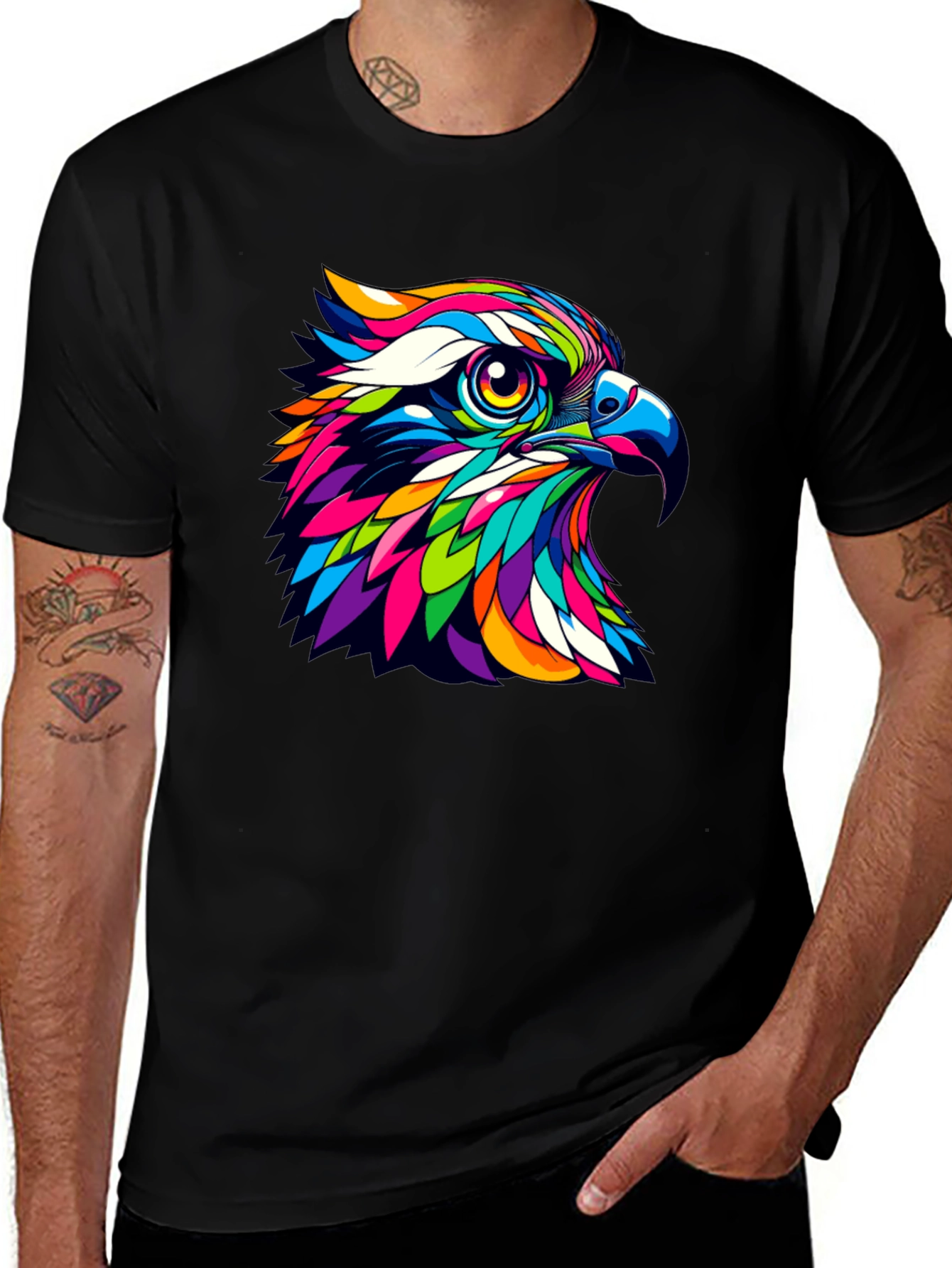 Variant 16 of Bold Graphic Eagle T-Shirt