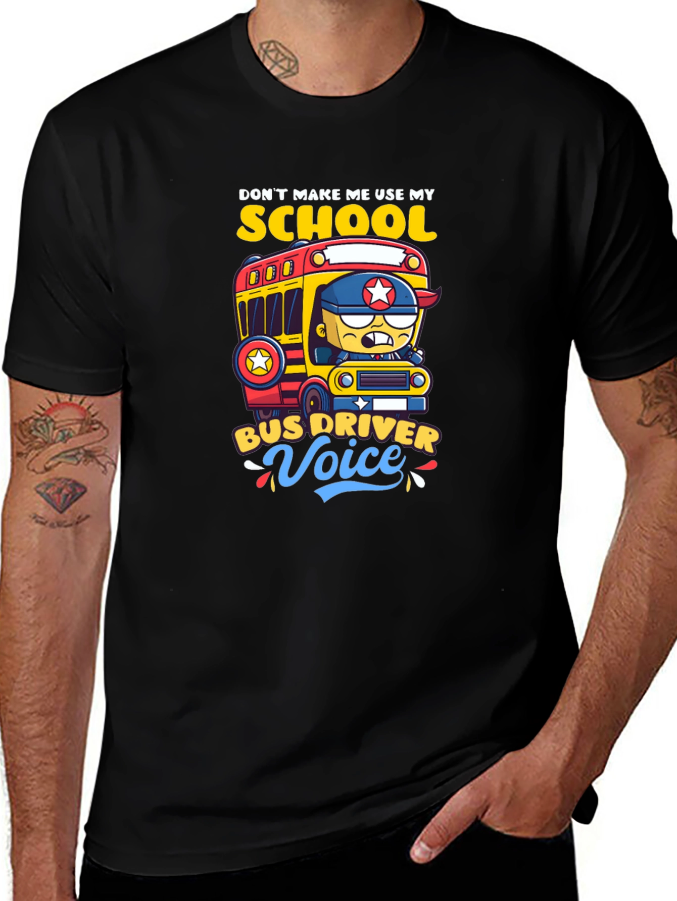 Variant 29 of Funny School Bus Driver T-Shirt