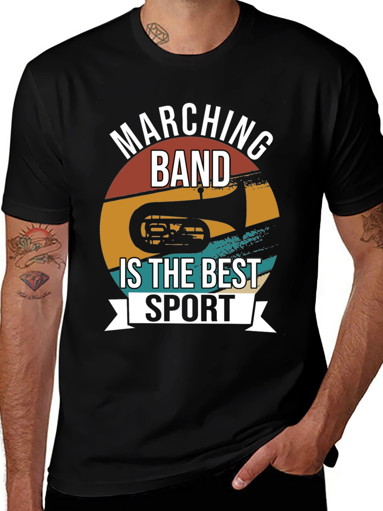 Variant 4 of Marching Band Best Sport T-Shirt