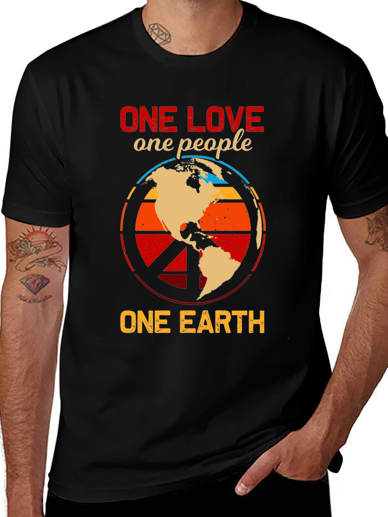 One Love Earth Peace T-Shirt