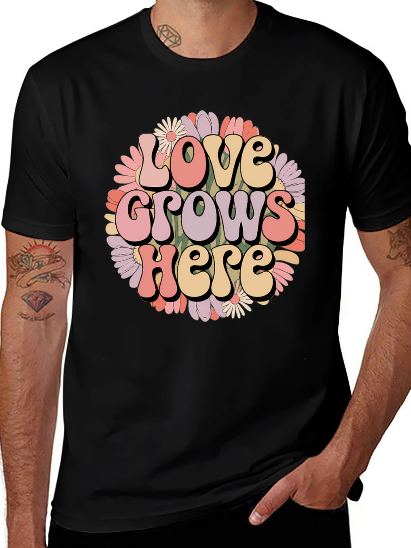 Variant 9 of Love Grows Here Graphic Tee