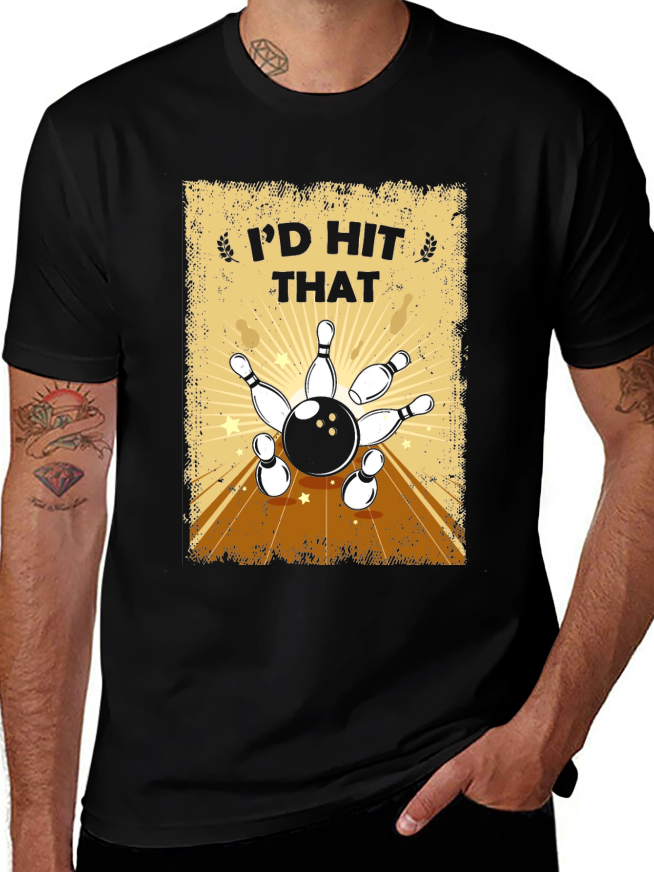 Variant 11 of I'd Hit That Bowling T-Shirt