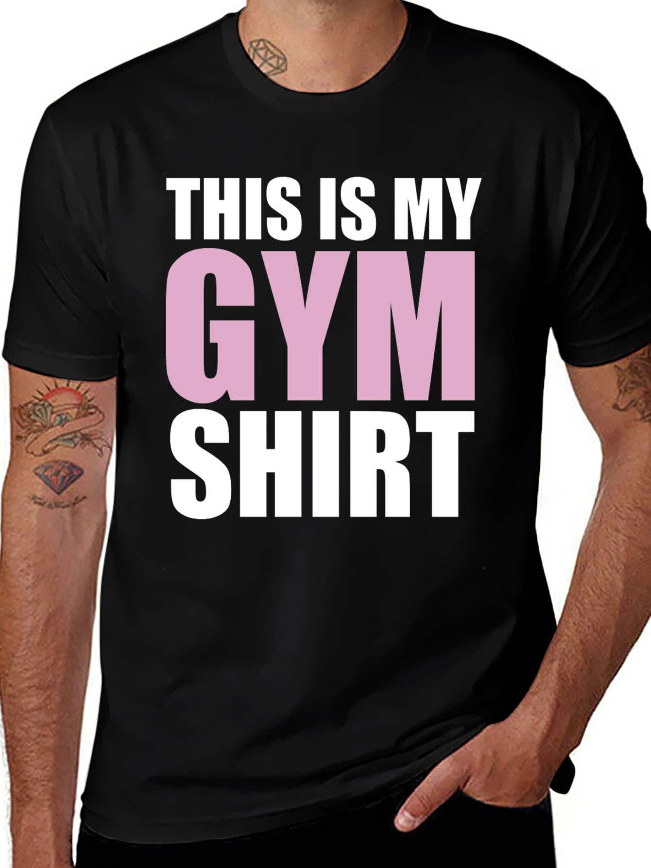 Variant 17 of This Is My Gym Shirt - Workout Tee