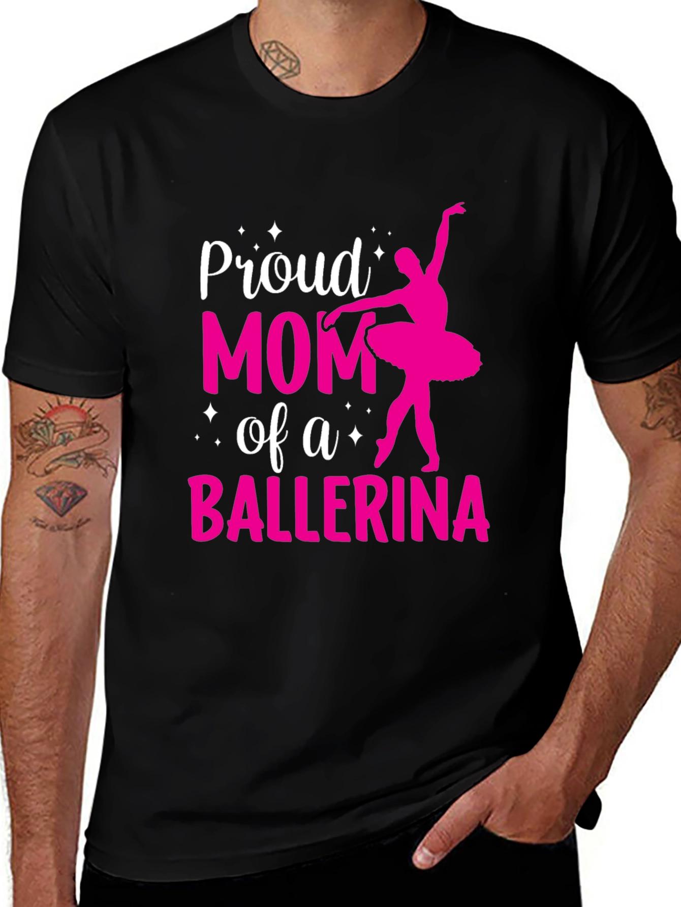 Variant 28 of Proud Mom of a Ballerina T-Shirt