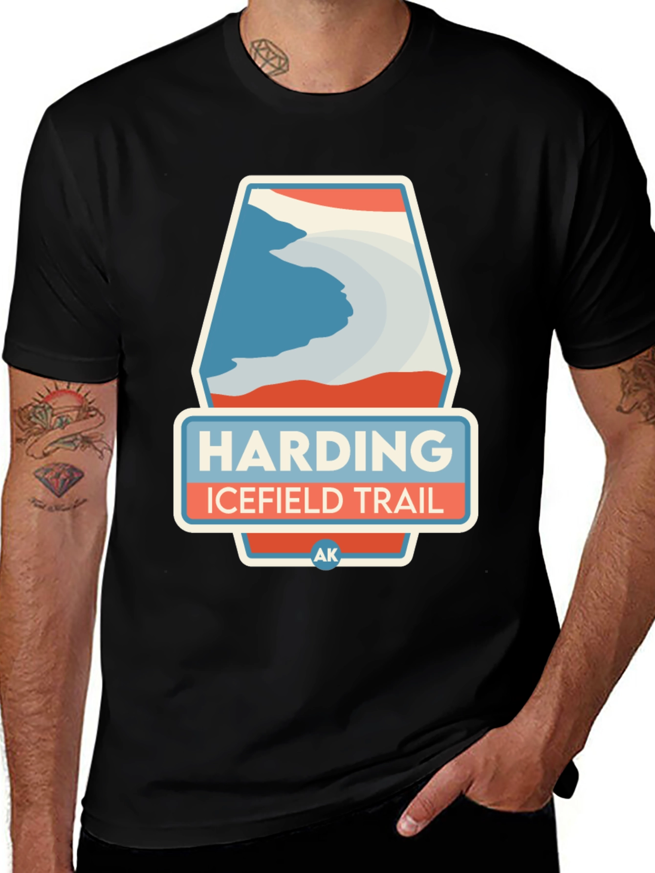 Variant 24 of Harding Icefield Trail Graphic Tee